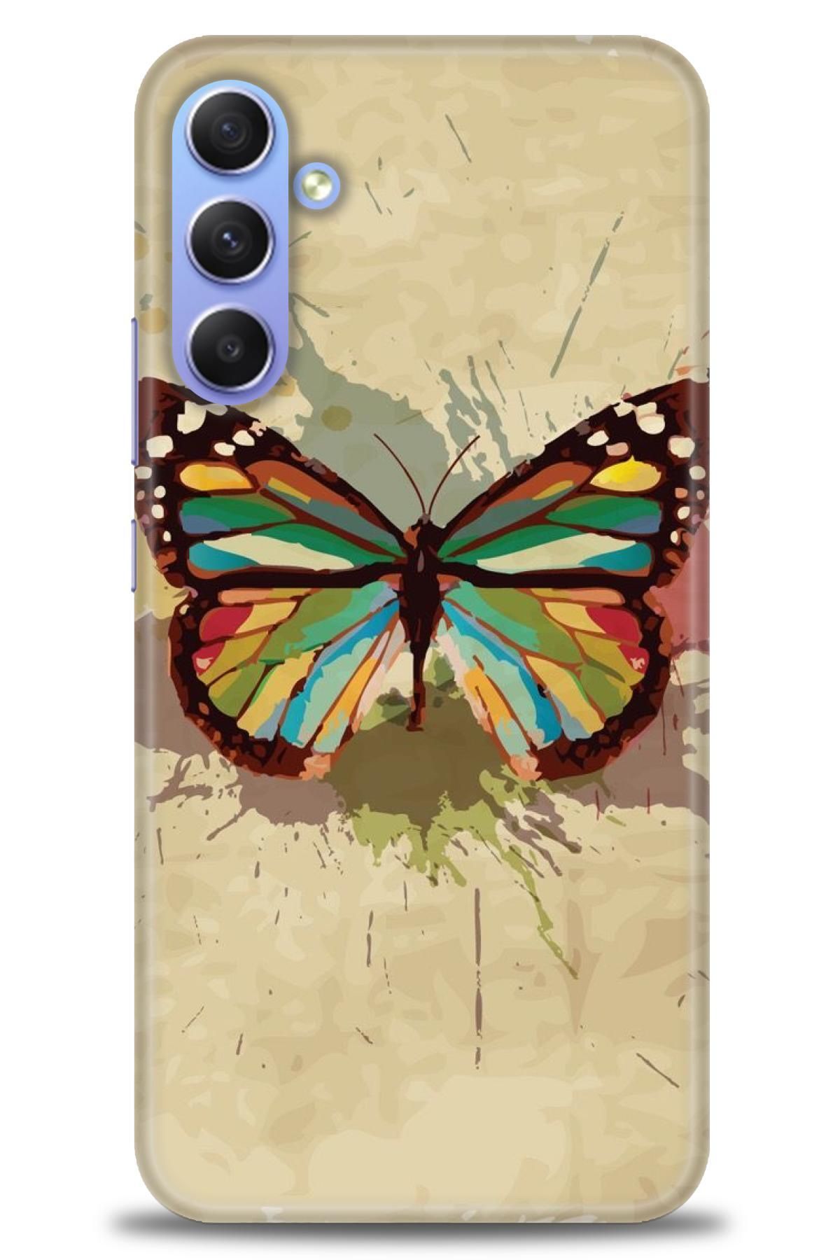 CooperTech Samsung Galaxy A24 İle Uyumlu HD Baskılı Desenli Silikon Kılıf - 700