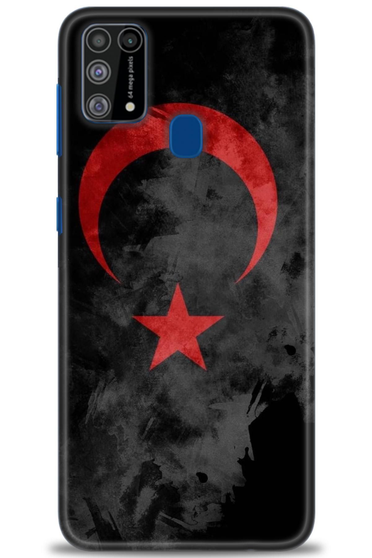 CooperTech Samsung Galaxy M31 İle Uyumlu HD Baskılı Desenli Silikon Kılıf - 467