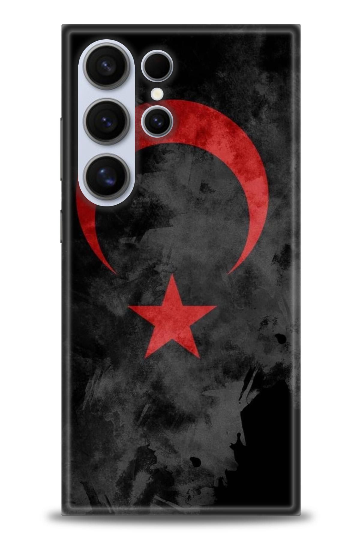 CooperTech Samsung Galaxy S24 Ultra İle Uyumlu HD Baskılı Desenli Silikon Kılıf - 467