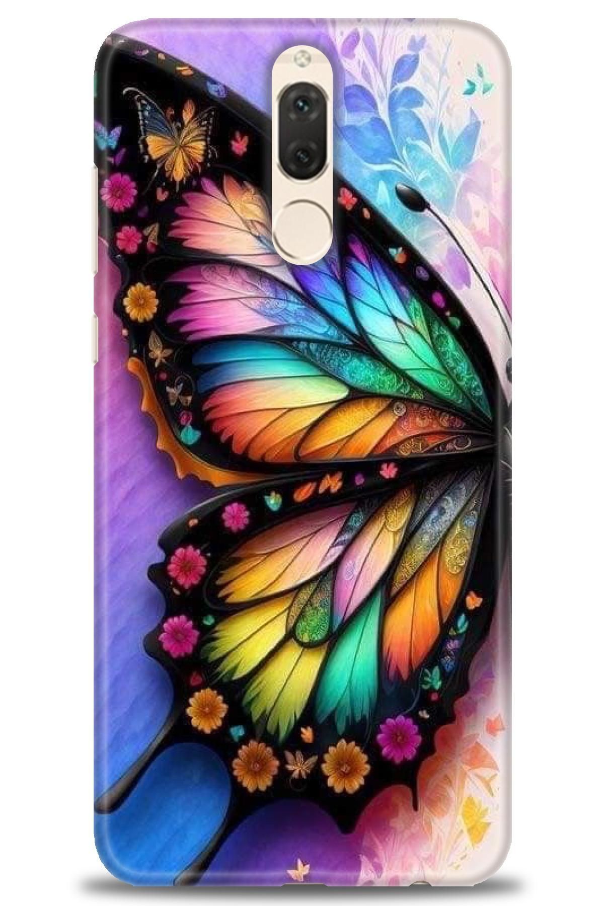 CooperTech Huawei Mate 10 Lite İle Uyumlu HD Baskılı Silikon Kılıf - 182