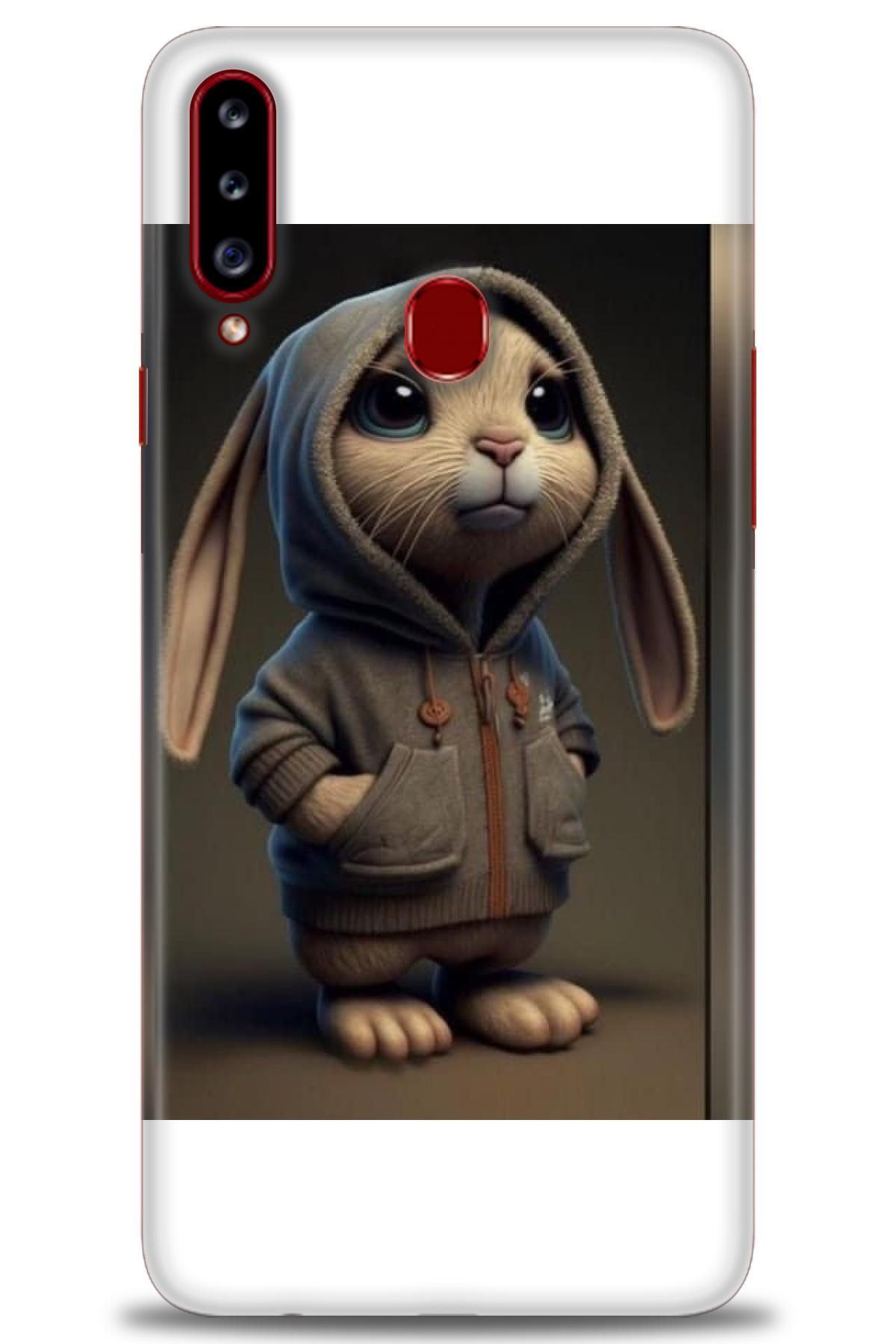 CooperTech Samsung Galaxy A20S İle Uyumlu HD Baskılı Desenli Silikon Kılıf - 331