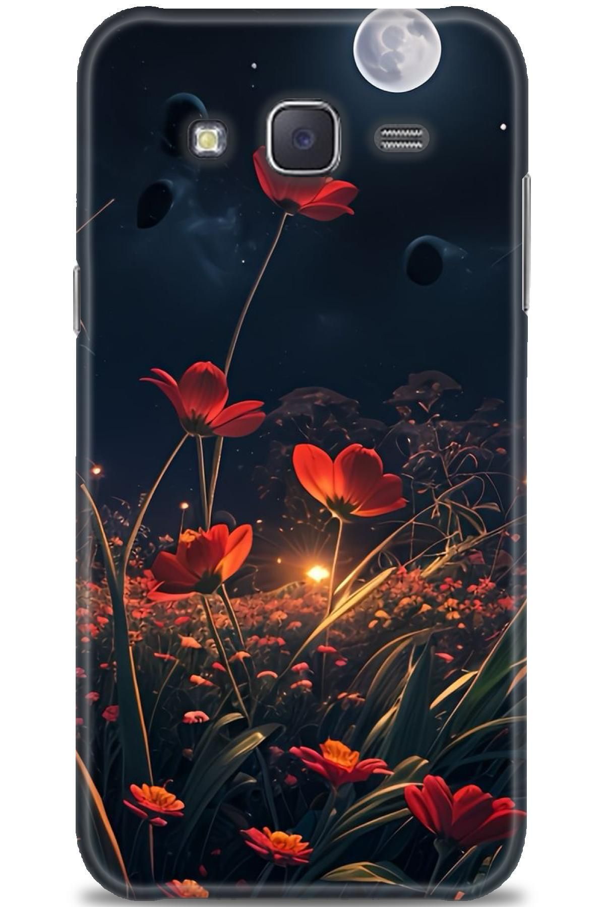 CooperTech Samsung Galaxy J5 İle Uyumlu HD Baskılı Desenli Silikon Kılıf - 179