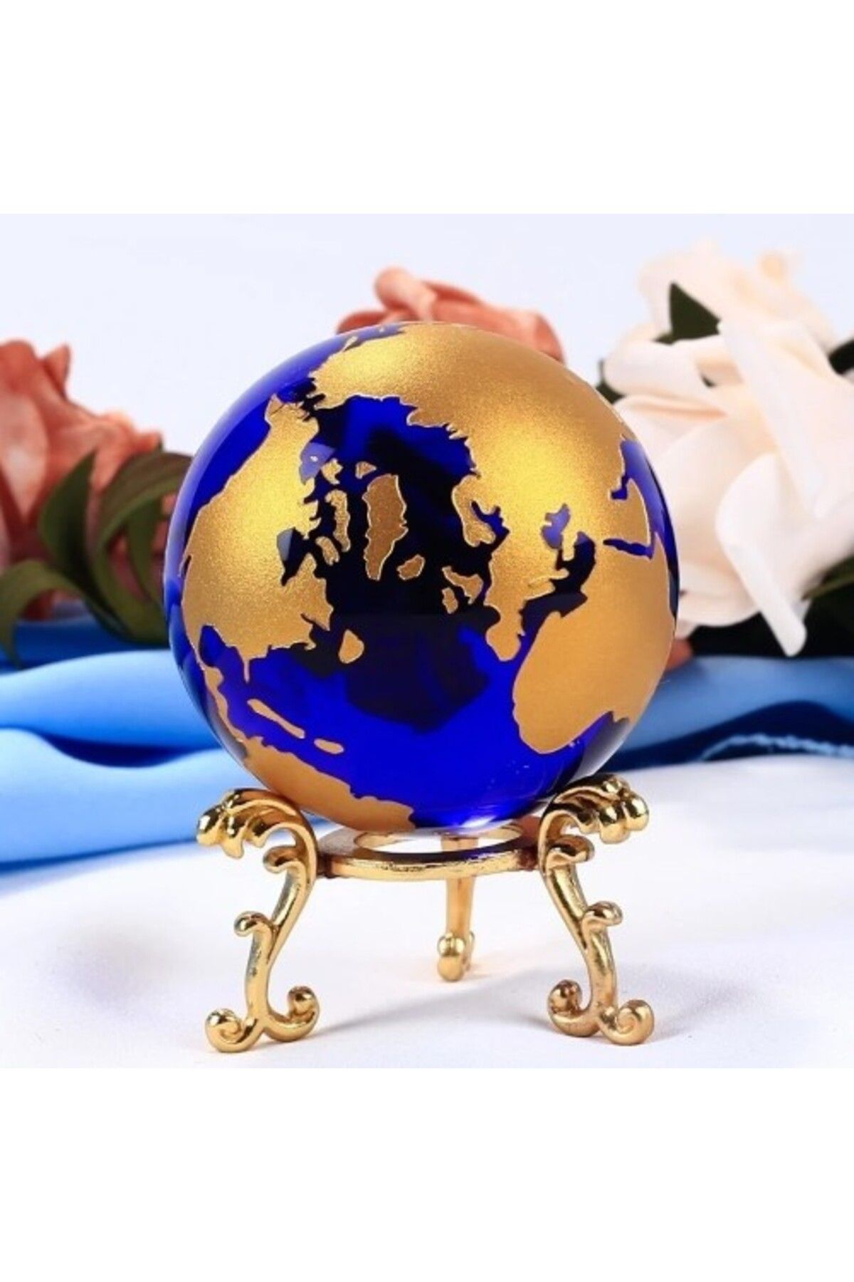 BellevieStore Dekoratif Standlı Dünya