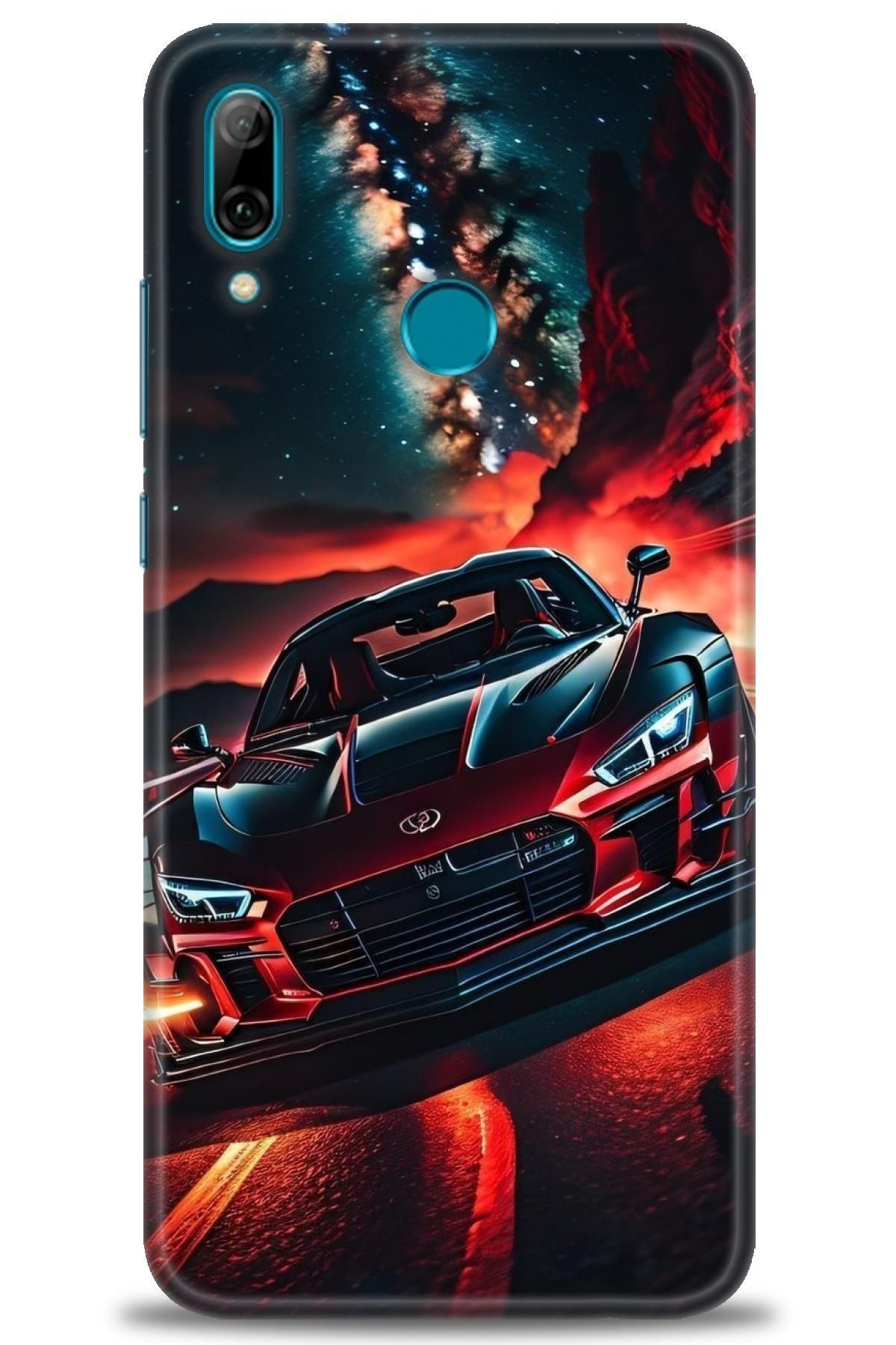 CooperTech Huawei P Smart Pro 2019 İle Uyumlu HD Baskılı Silikon Kılıf - 858