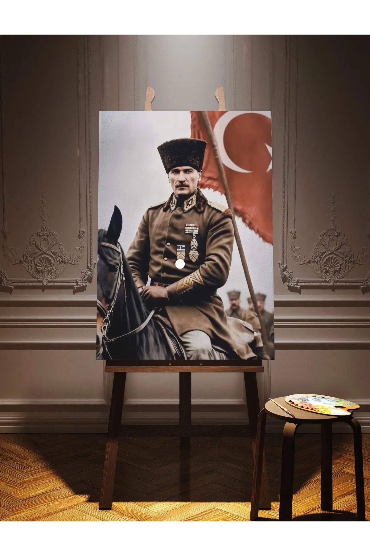 mgifashion Atatürk Özel Dekoratif Kanvas Tablo