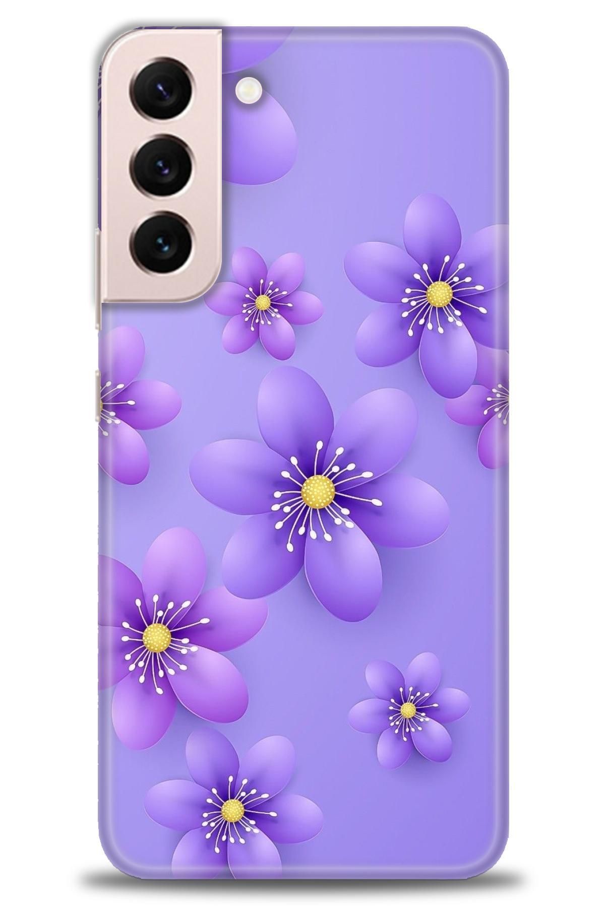 CooperTech Samsung Galaxy S22 Plus İle Uyumlu HD Baskılı Desenli Silikon Kılıf - 26