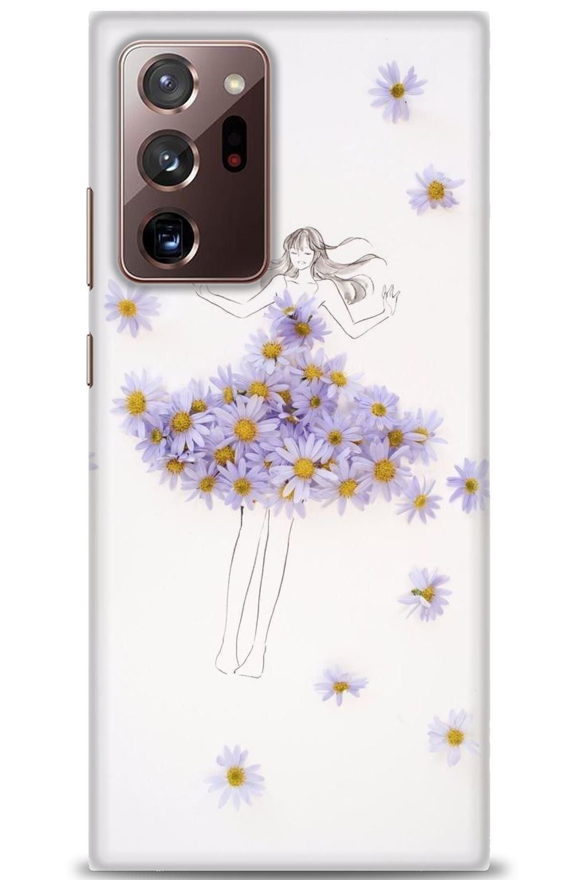 CooperTech Samsung Galaxy Note 20 İle Uyumlu HD Baskılı Desenli Silikon Kılıf - 737