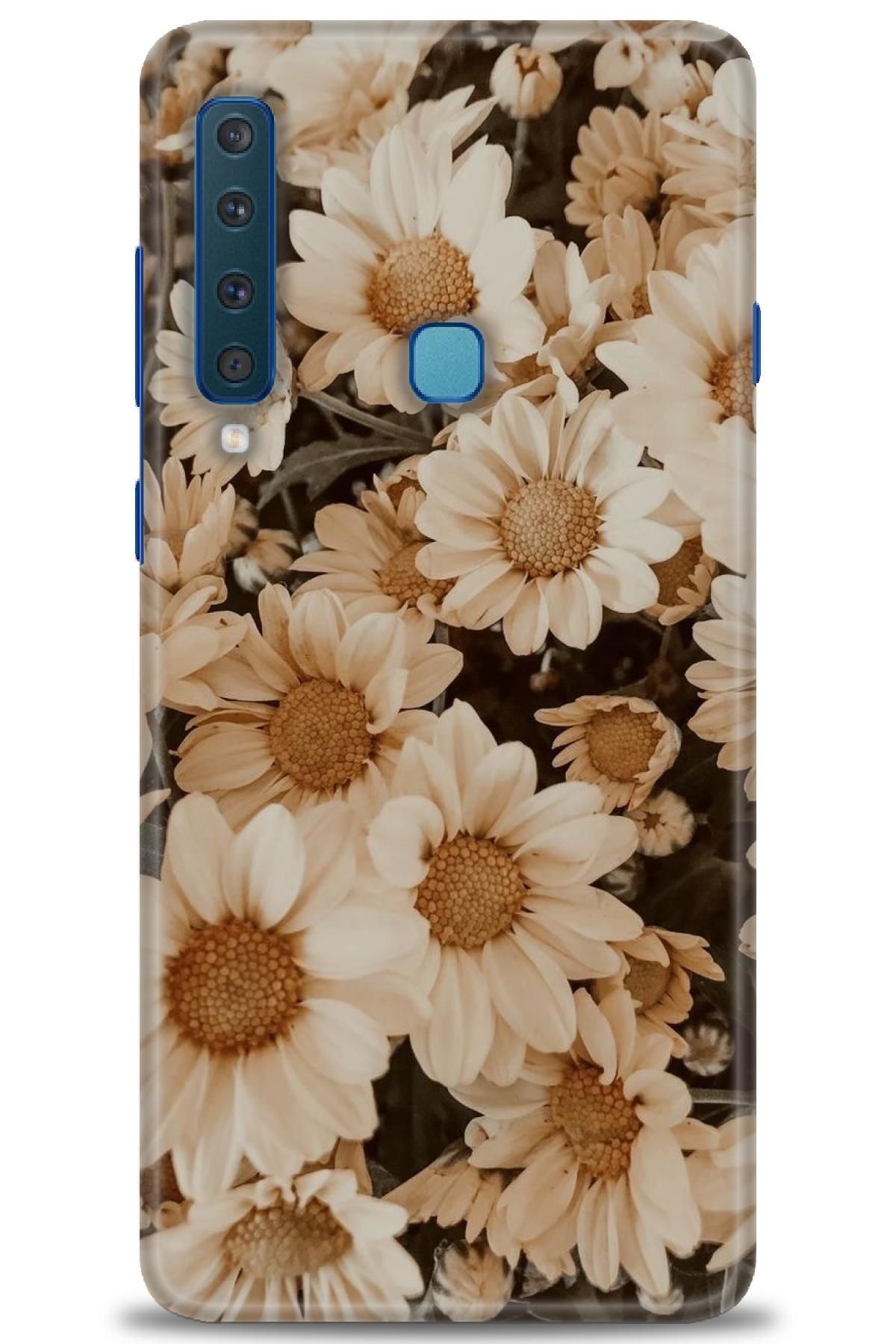 CooperTech Samsung Galaxy A9 2018 İle Uyumlu HD Baskılı Desenli Silikon Kılıf - 53