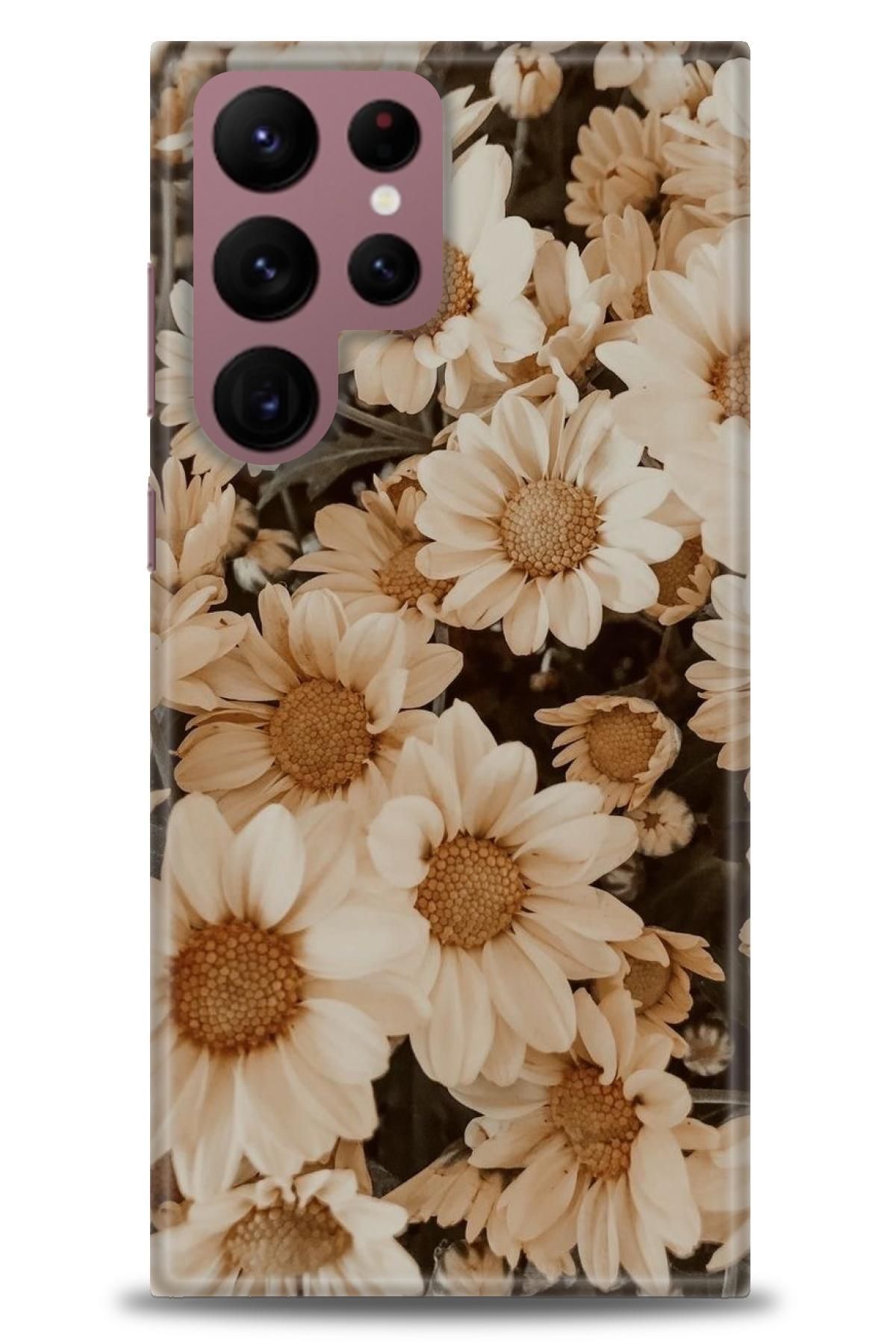 CooperTech Samsung Galaxy S22 Ultra İle Uyumlu HD Baskılı Desenli Silikon Kılıf - 53