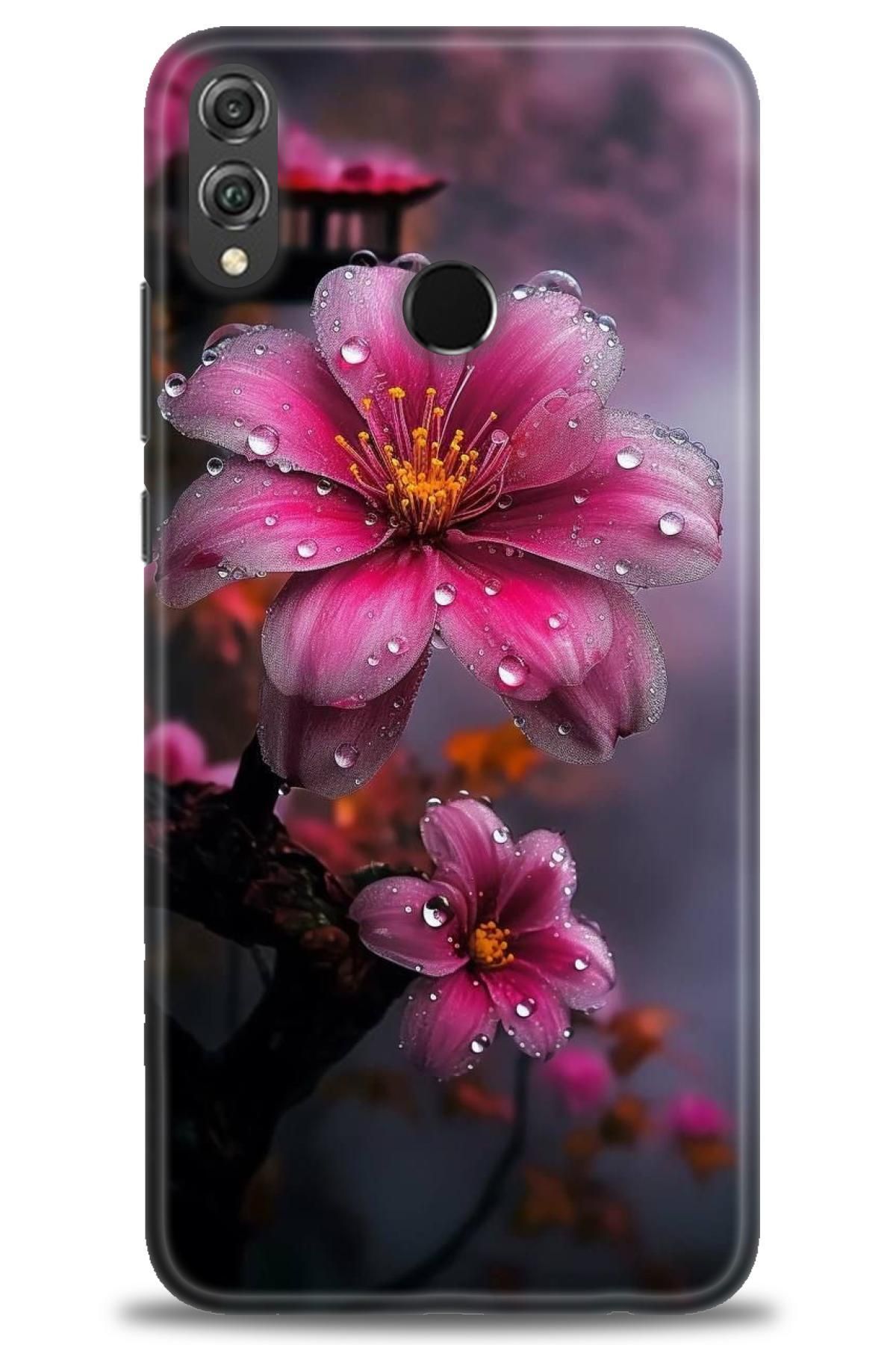 CooperTech Huawei Honor 8X İle Uyumlu HD Baskılı Silikon Kılıf - 311
