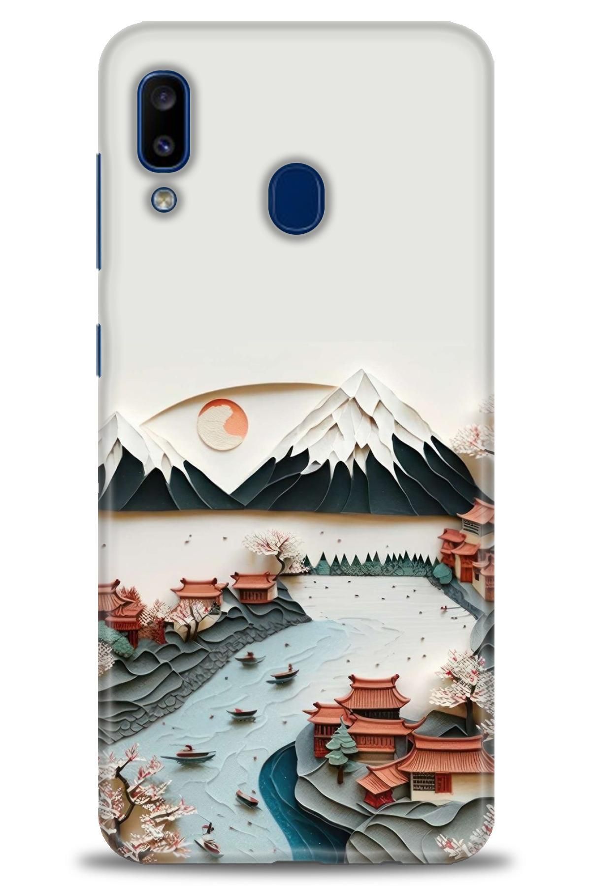CooperTech Samsung Galaxy A20 İle Uyumlu HD Baskılı Desenli Silikon Kılıf - 322