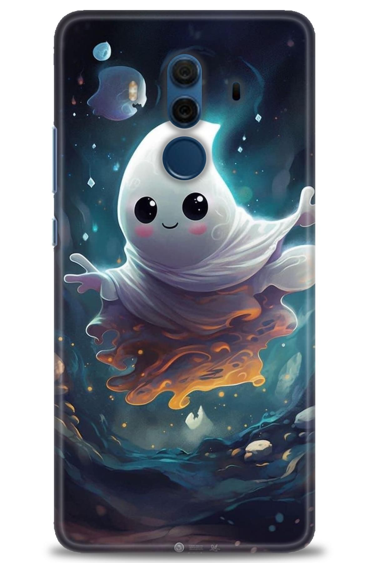 CooperTech Huawei Mate 10 Pro İle Uyumlu HD Baskılı Silikon Kılıf - 797