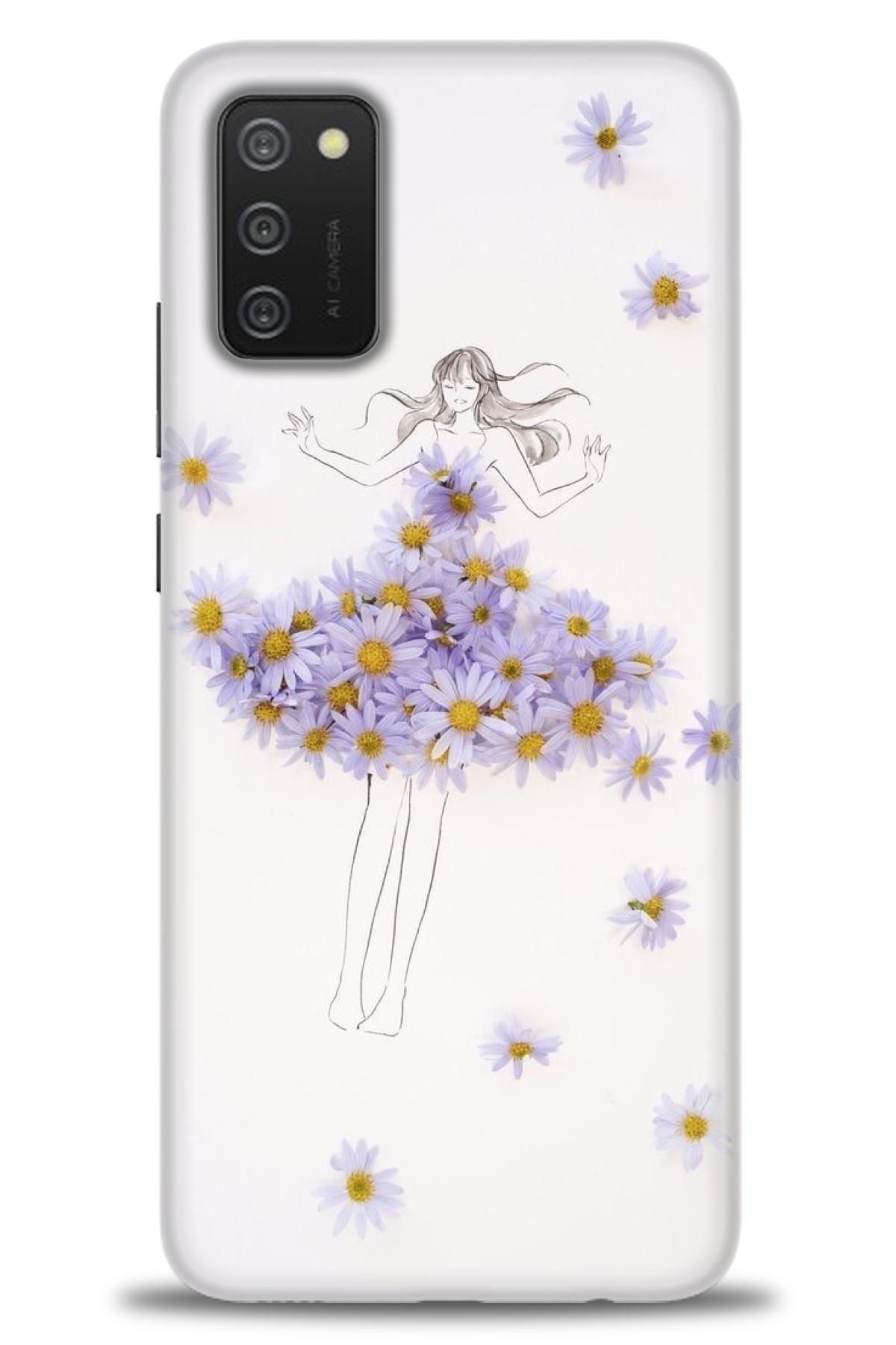 CooperTech Samsung Galaxy A02S İle Uyumlu HD Baskılı Desenli Silikon Kılıf - 737