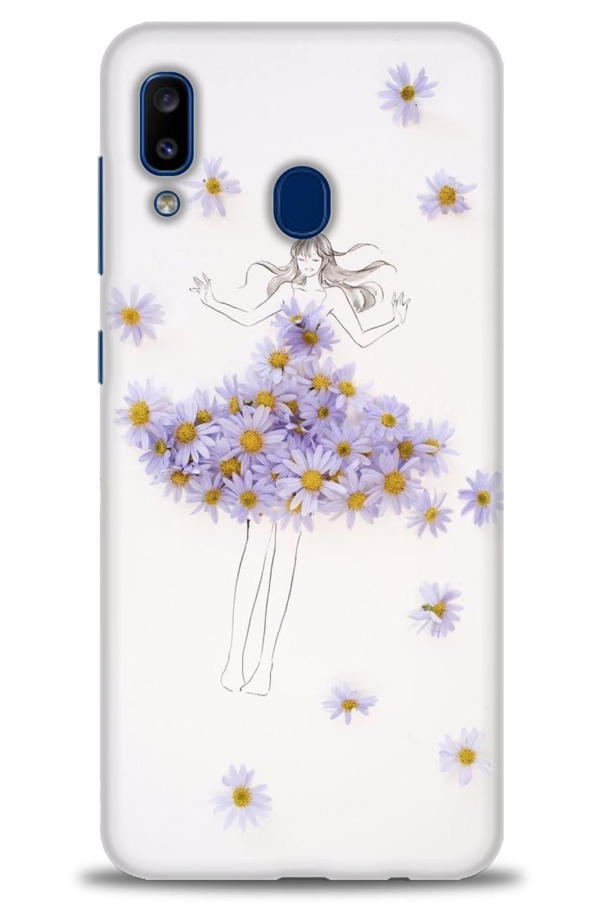 CooperTech Samsung Galaxy A20 İle Uyumlu HD Baskılı Desenli Silikon Kılıf - 737