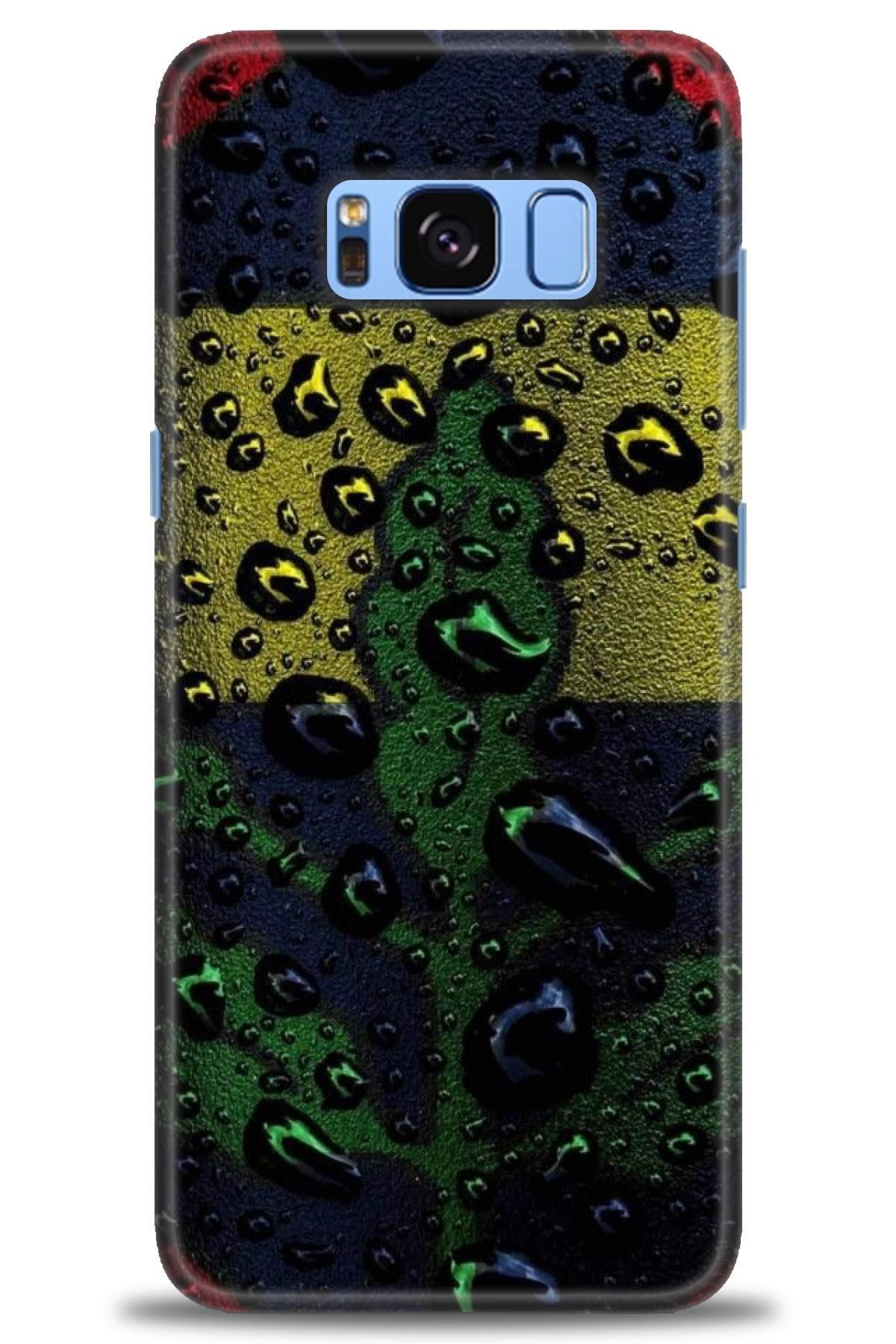 CooperTech Samsung Galaxy S8 İle Uyumlu HD Baskılı Desenli Silikon Kılıf - 71