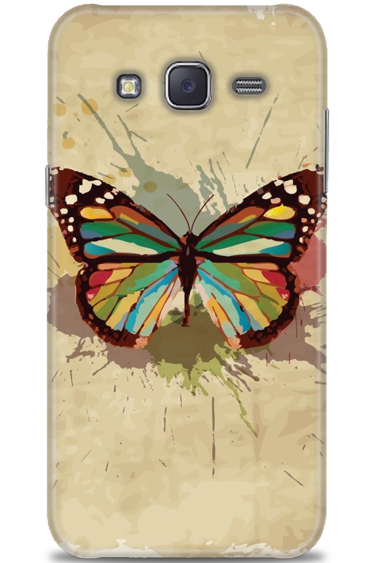 CooperTech Samsung Galaxy J5 İle Uyumlu HD Baskılı Desenli Silikon Kılıf - 700