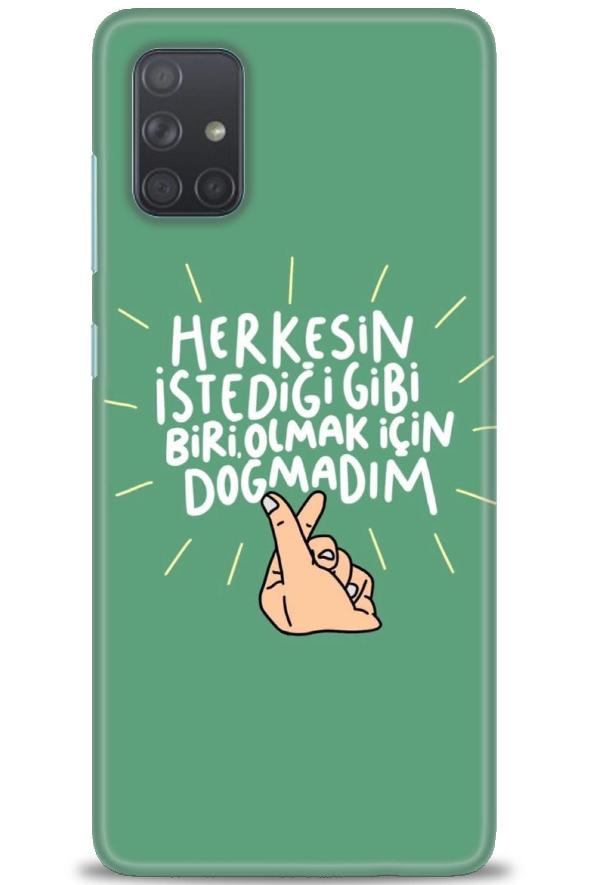 CooperTech Samsung Galaxy A71 İle Uyumlu HD Baskılı Desenli Silikon Kılıf - 1079