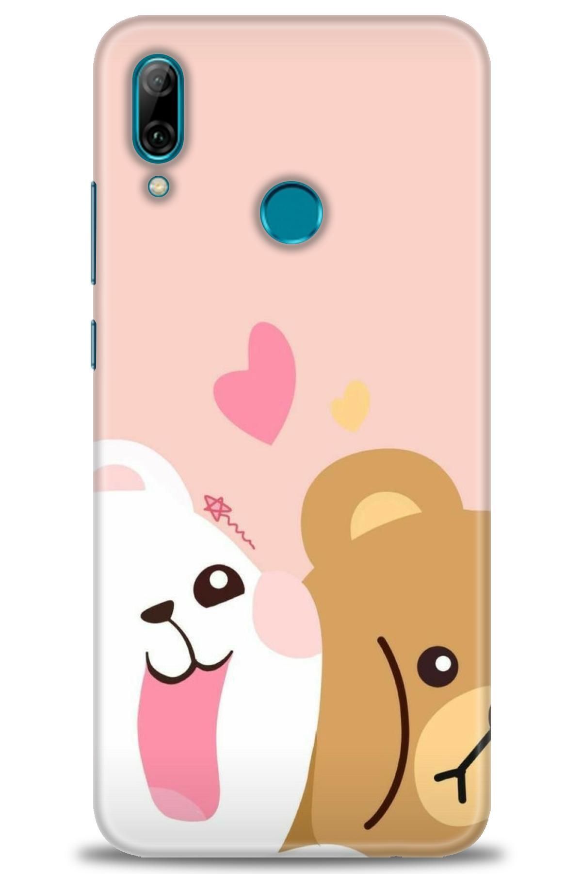 CooperTech Huawei P Smart Pro 2019 İle Uyumlu HD Baskılı Silikon Kılıf - 35