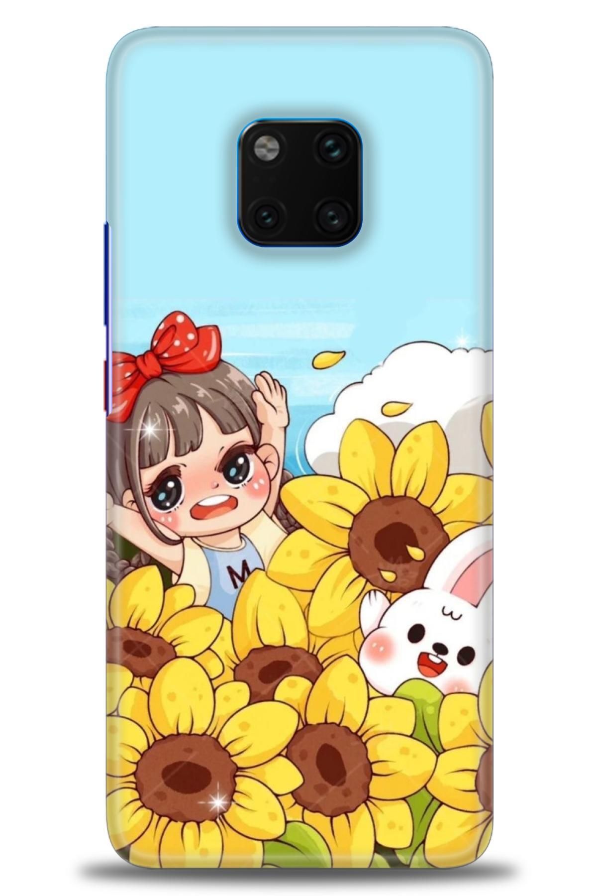 CooperTech Huawei Mate 20 Pro İle Uyumlu HD Baskılı Silikon Kılıf - 506