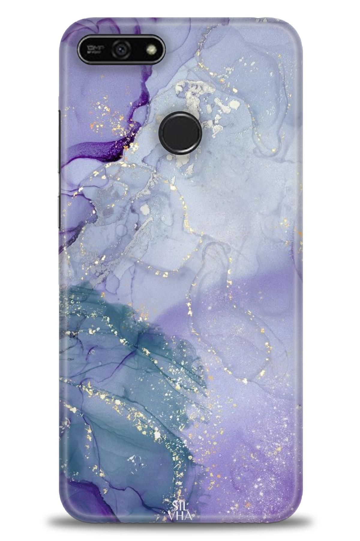 CooperTech Huawei Honor 7A İle Uyumlu HD Baskılı Silikon Kılıf - 42