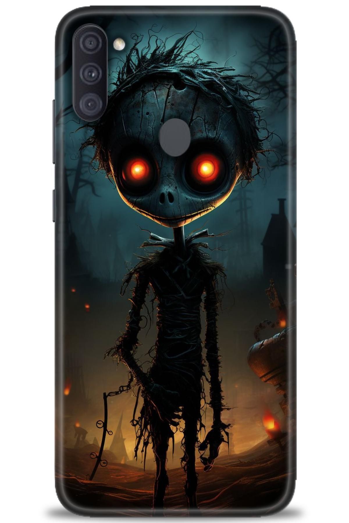 CooperTech Samsung Galaxy A11 İle Uyumlu HD Baskılı Desenli Silikon Kılıf - 278