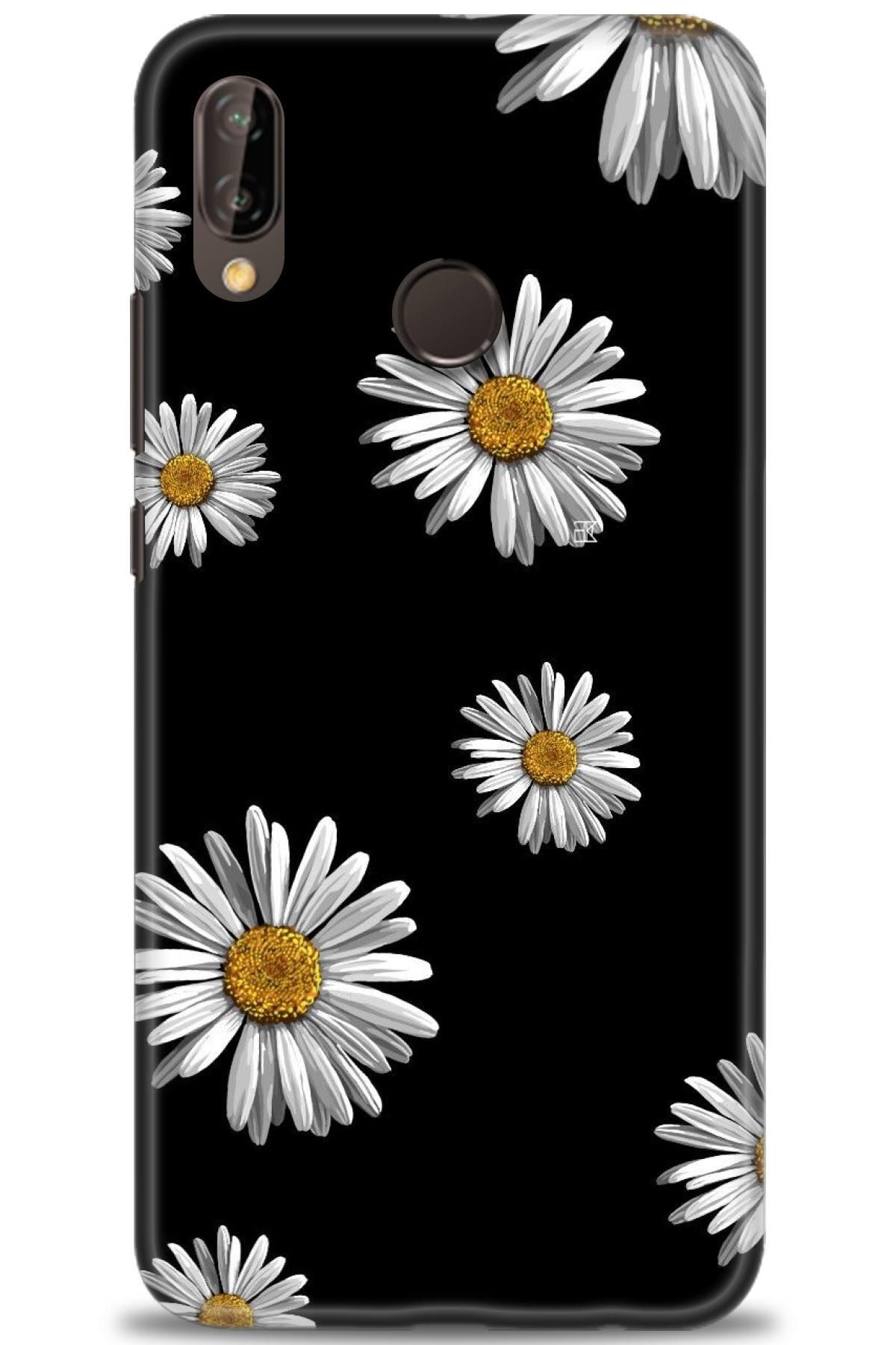 CooperTech Huawei P20 Lite İle Uyumlu HD Baskılı Silikon Kılıf - 414