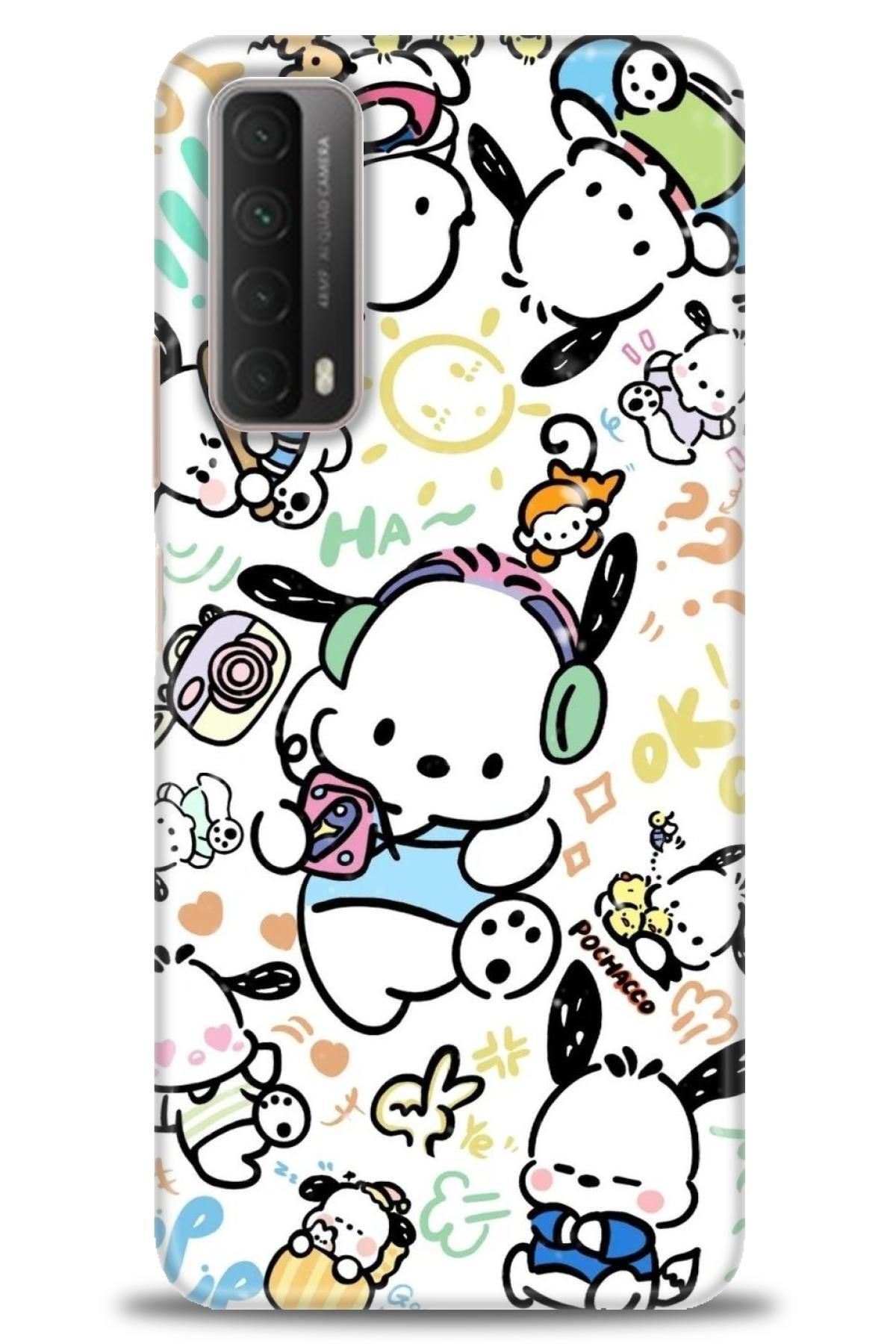 CooperTech Huawei P Smart 2021 İle Uyumlu HD Baskılı Silikon Kılıf - 299