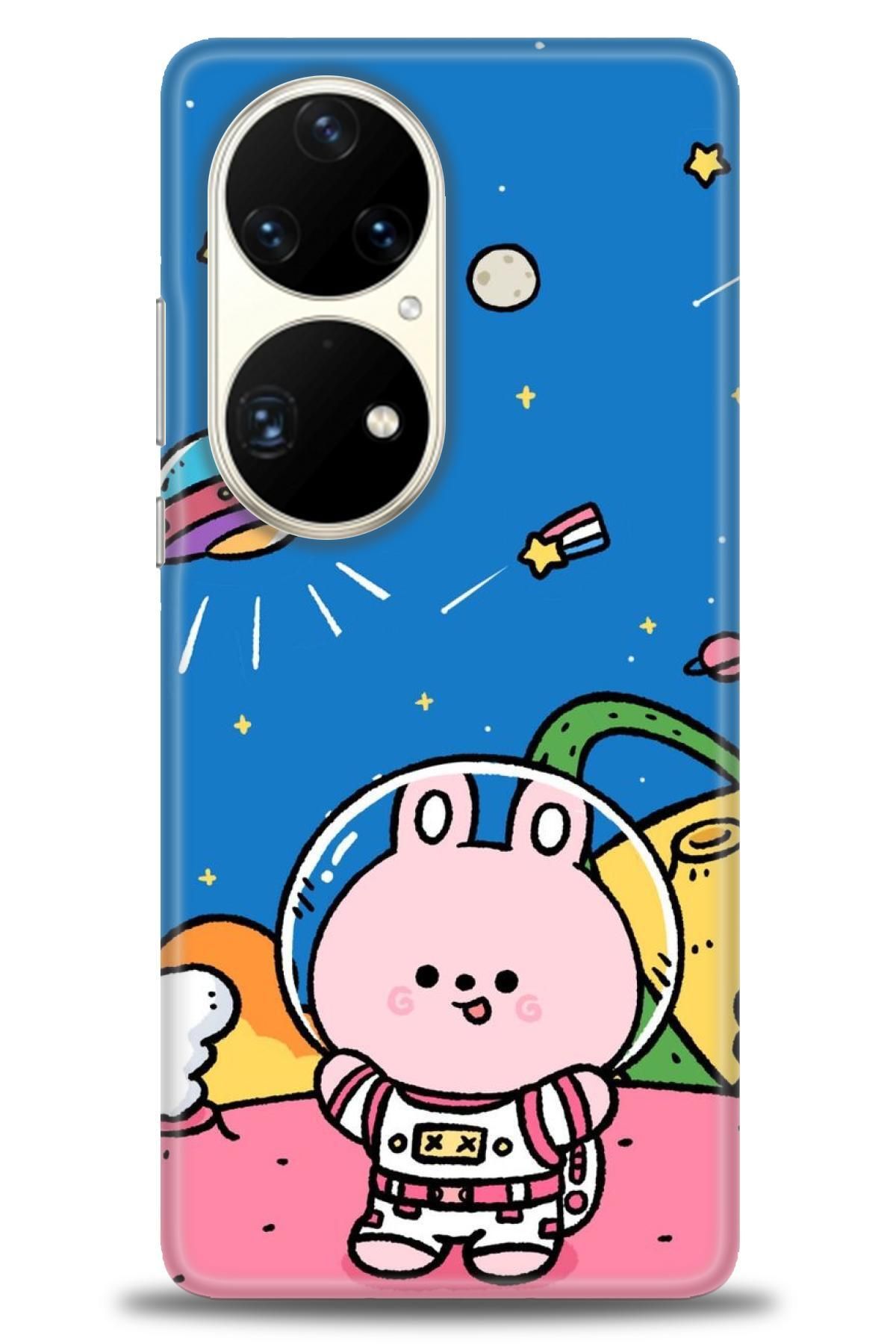 CooperTech Huawei P50 Pro İle Uyumlu HD Baskılı Silikon Kılıf - 515