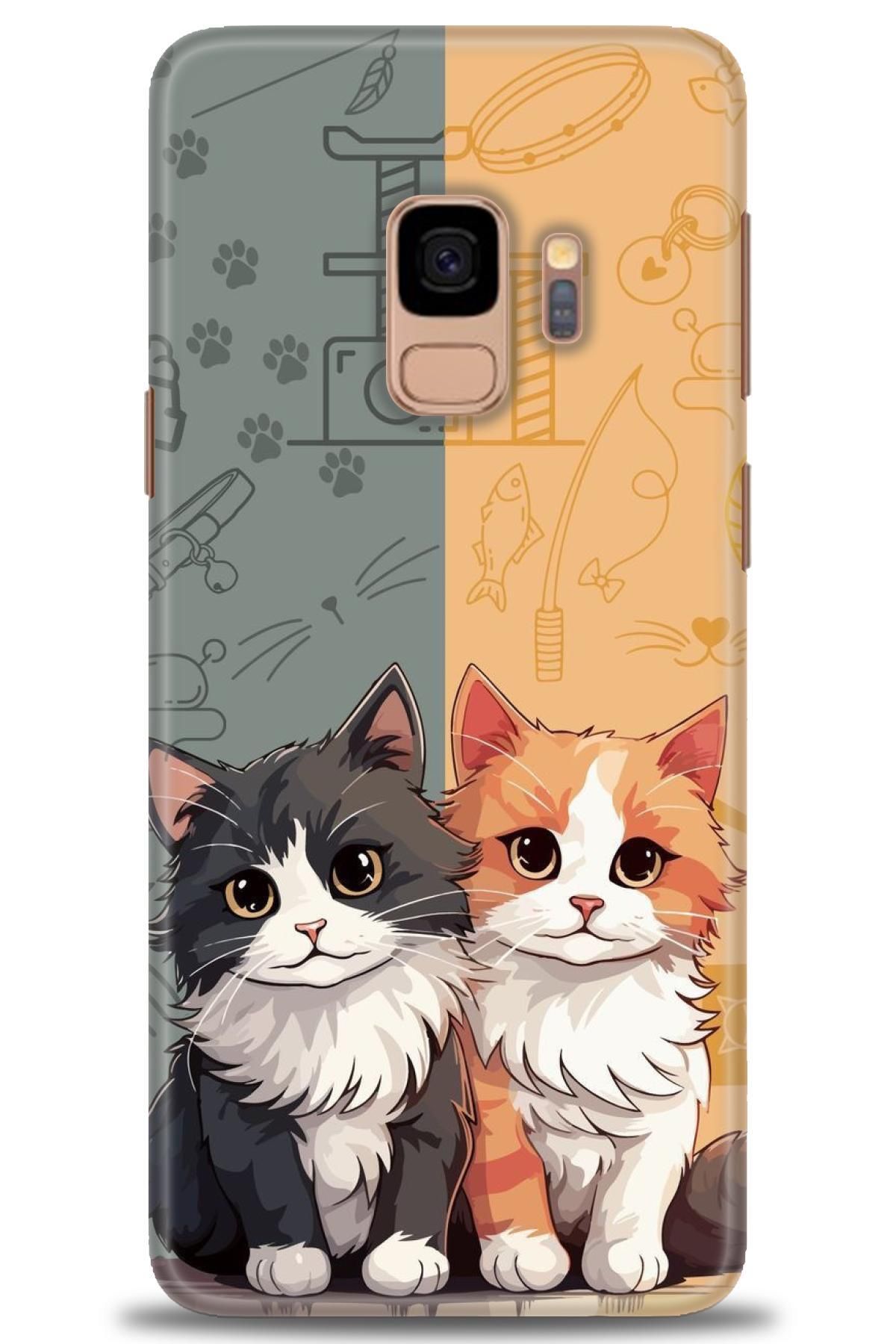 CooperTech Samsung Galaxy S9 İle Uyumlu HD Baskılı Desenli Silikon Kılıf - 647