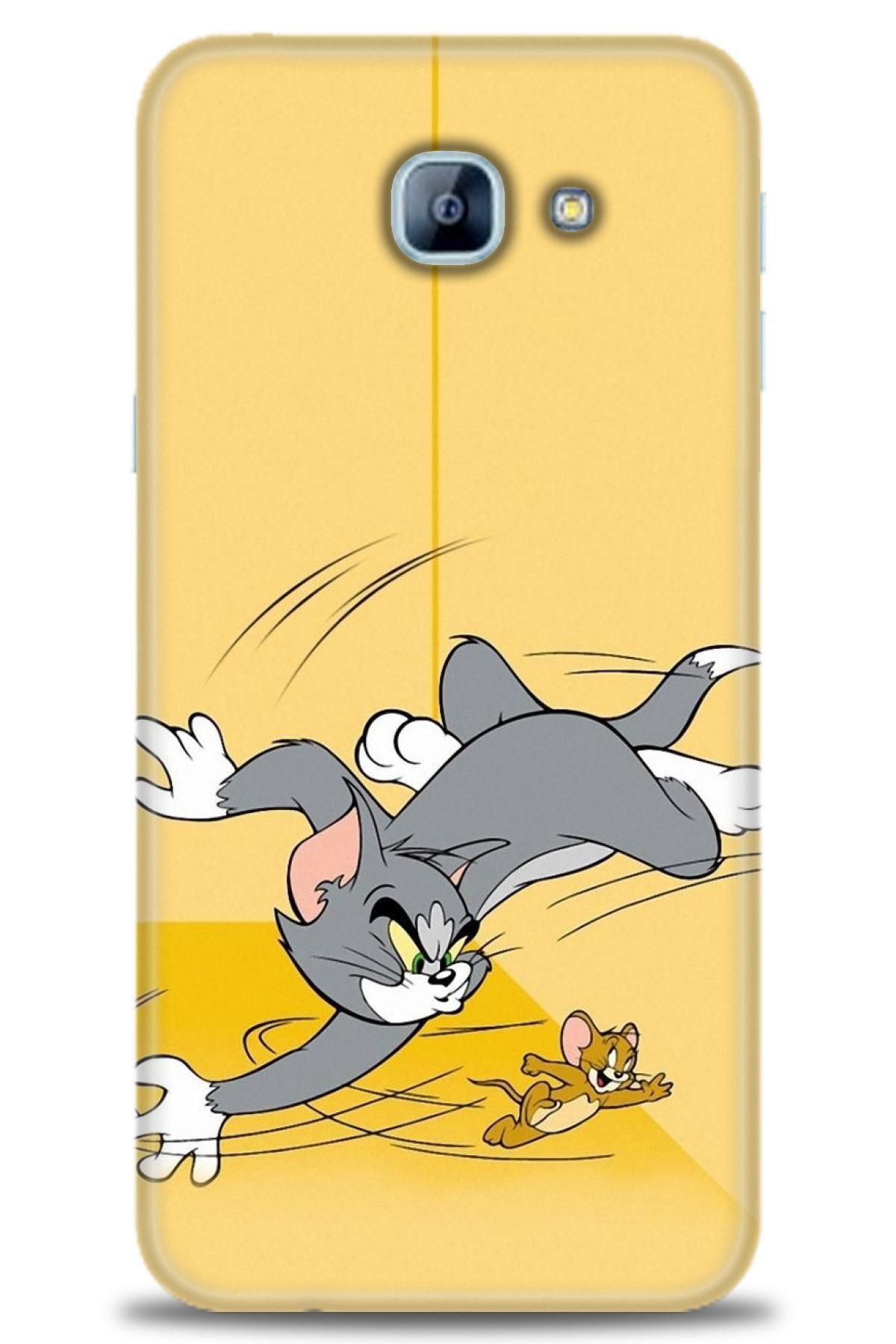 CooperTech Samsung Galaxy A8 2016 İle Uyumlu HD Baskılı Desenli Silikon Kılıf - 584