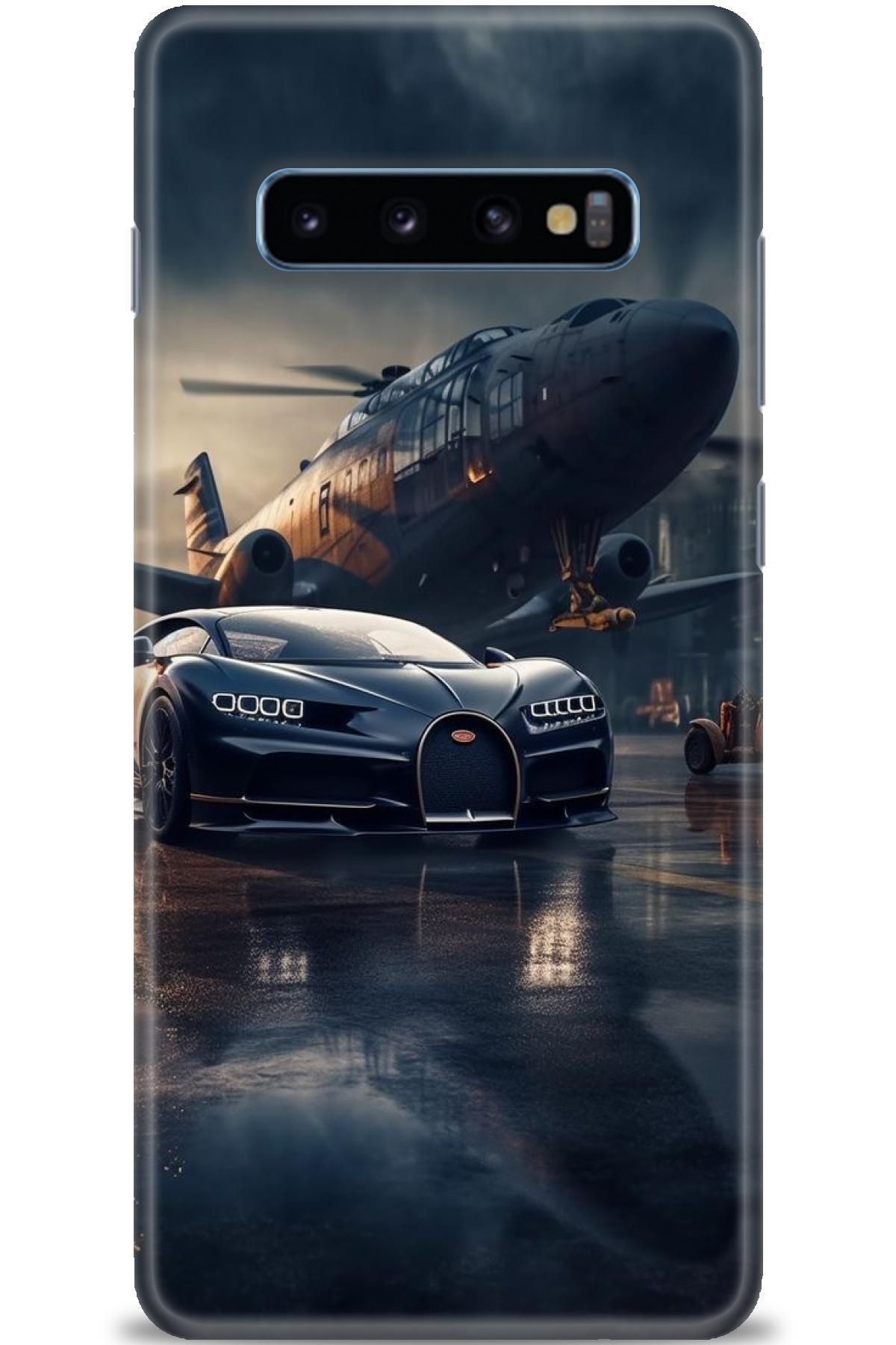 CooperTech Samsung Galaxy S10 Plus İle Uyumlu HD Baskılı Desenli Silikon Kılıf - 250