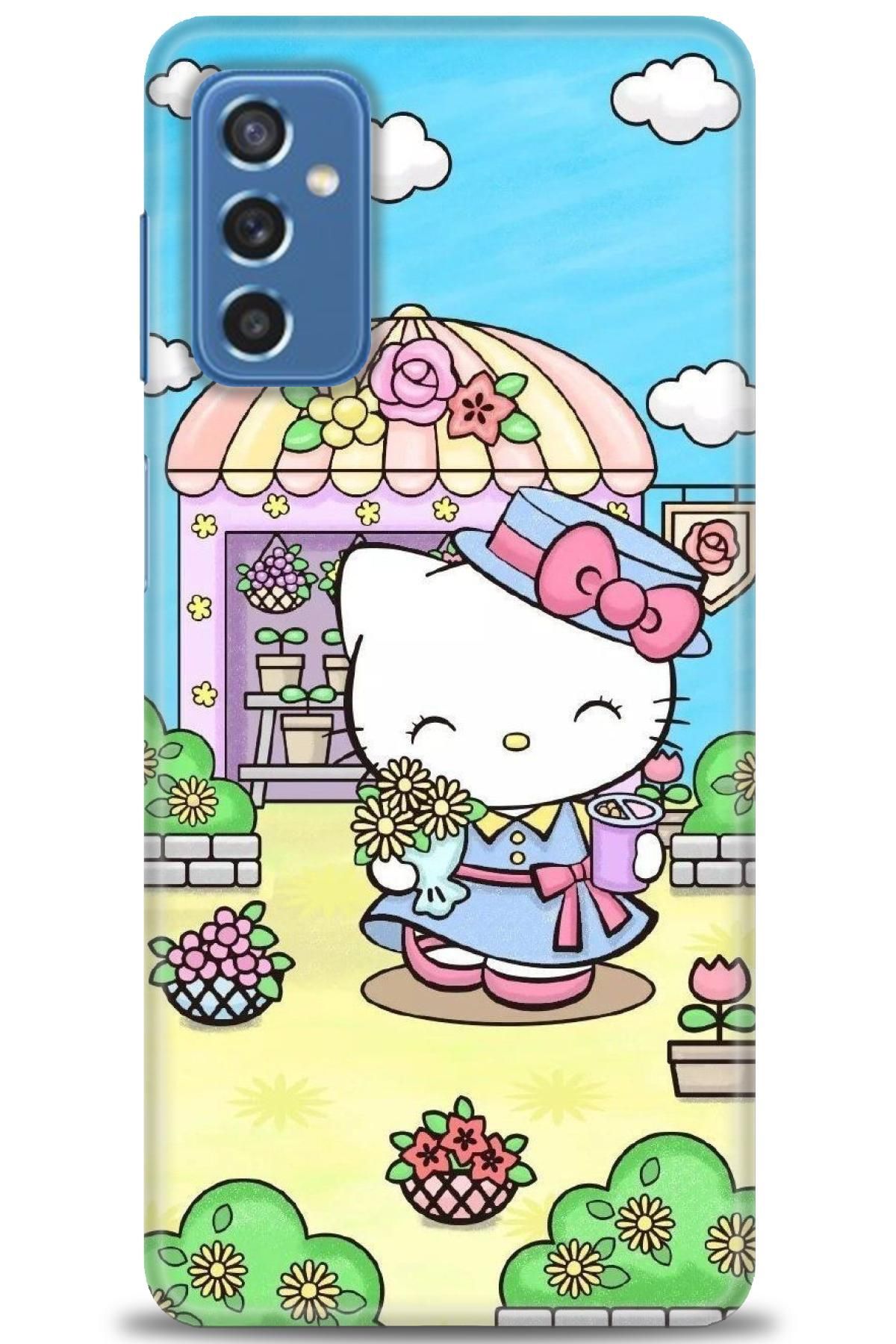 CooperTech Samsung Galaxy M52 5G İle Uyumlu HD Baskılı Desenli Silikon Kılıf - 151