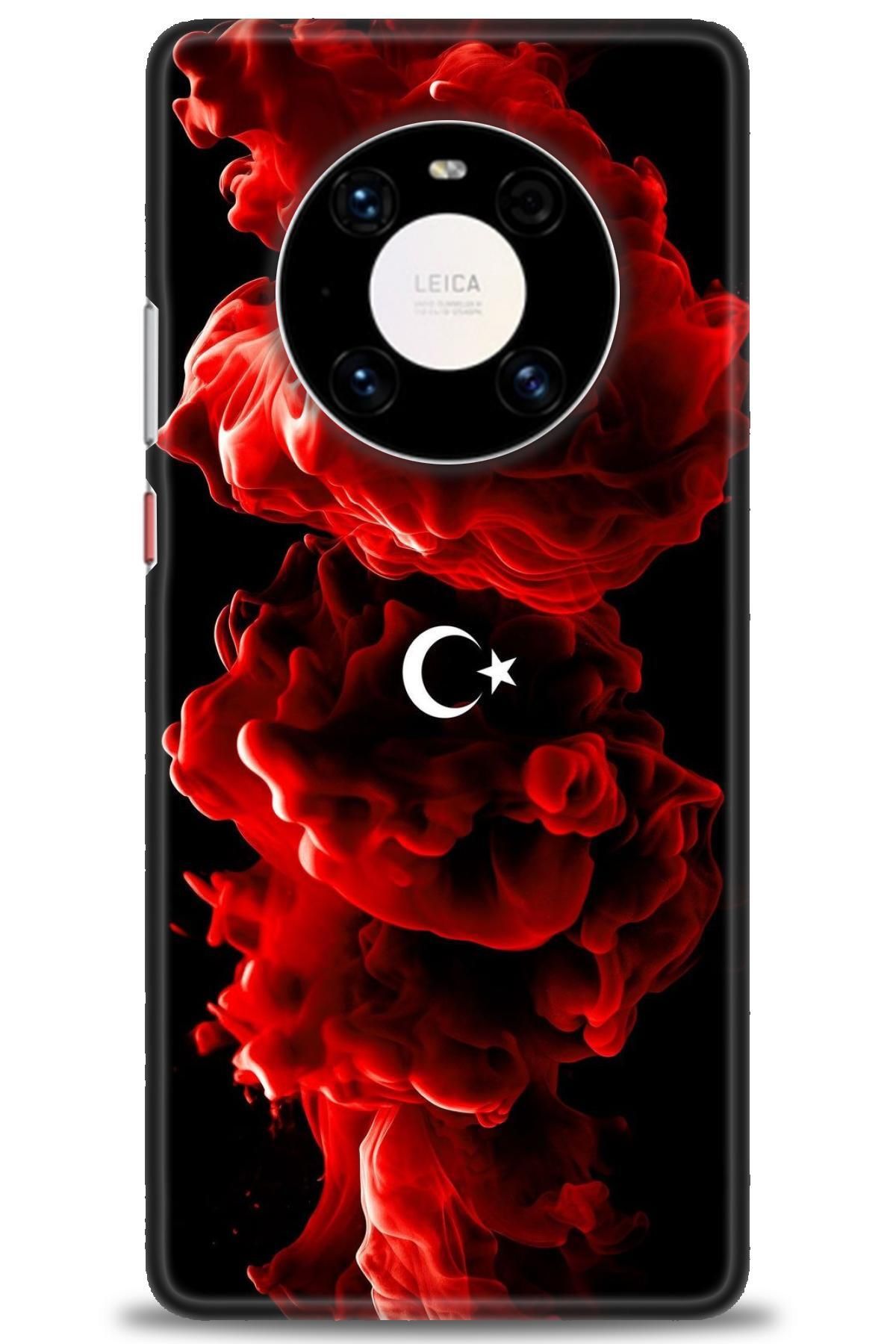 CooperTech Huawei Mate 40 Pro İle Uyumlu HD Baskılı Silikon Kılıf - 1066
