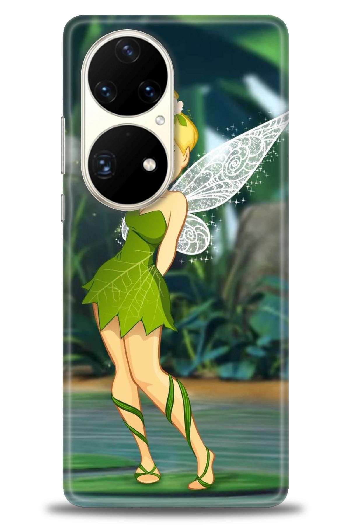 CooperTech Huawei P50 Pro İle Uyumlu HD Baskılı Silikon Kılıf - 834