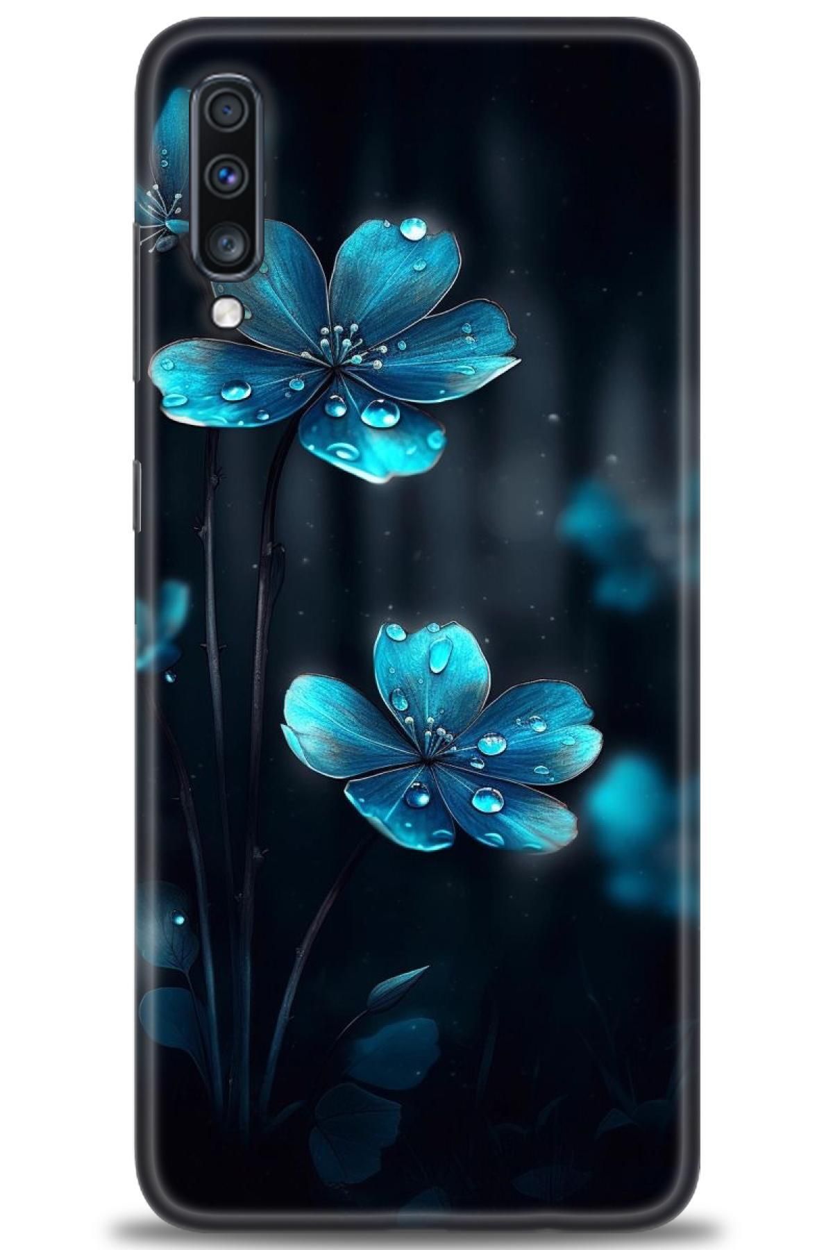 CooperTech Samsung Galaxy A70 İle Uyumlu HD Baskılı Desenli Silikon Kılıf - 728