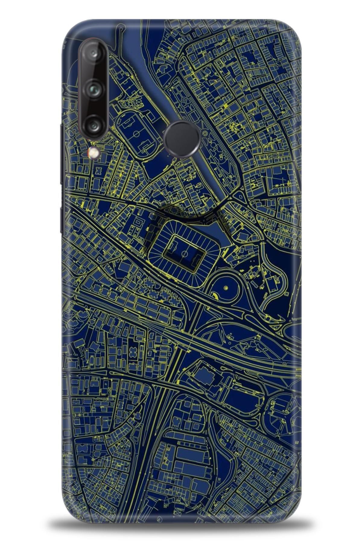 CooperTech Huawei P40 Lite E İle Uyumlu HD Baskılı Silikon Kılıf - 73