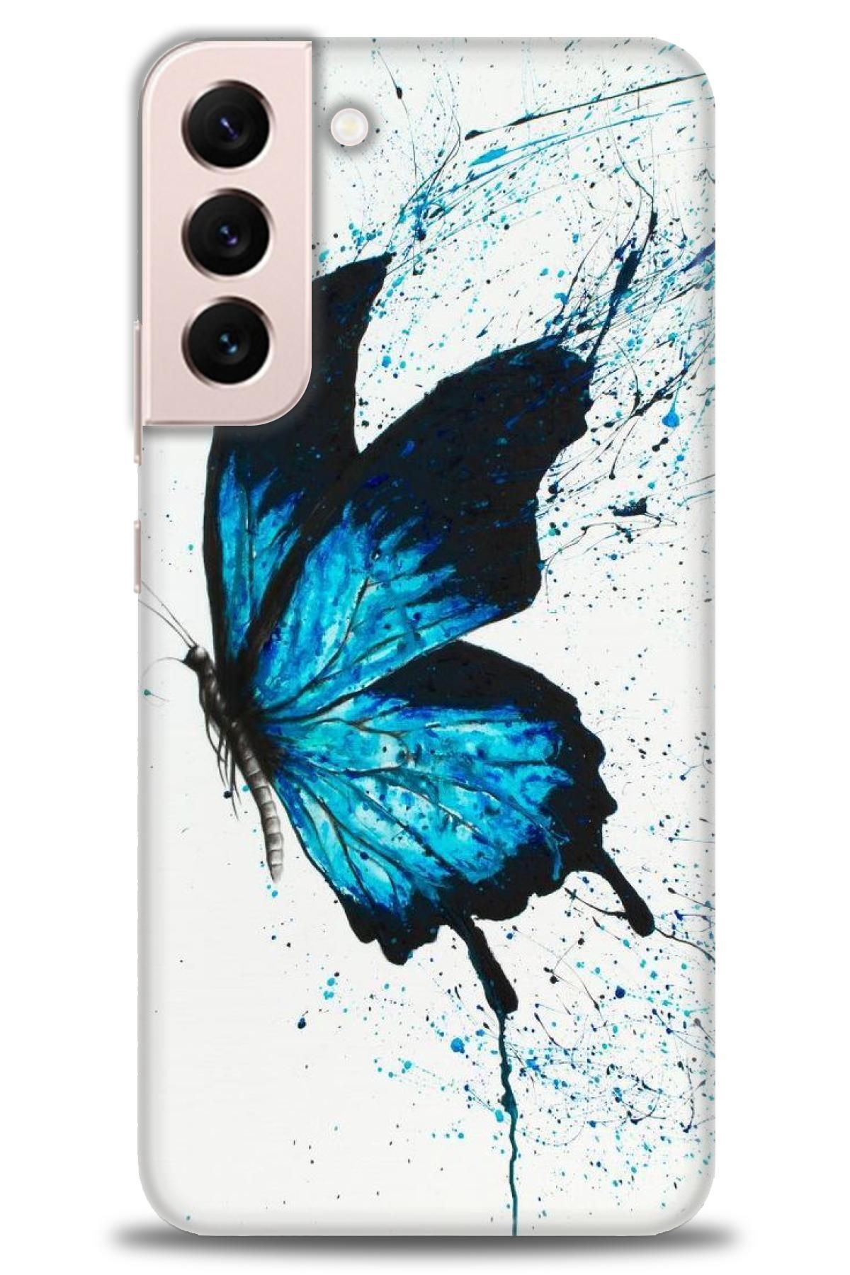 CooperTech Samsung Galaxy S22 Plus İle Uyumlu HD Baskılı Desenli Silikon Kılıf - 115