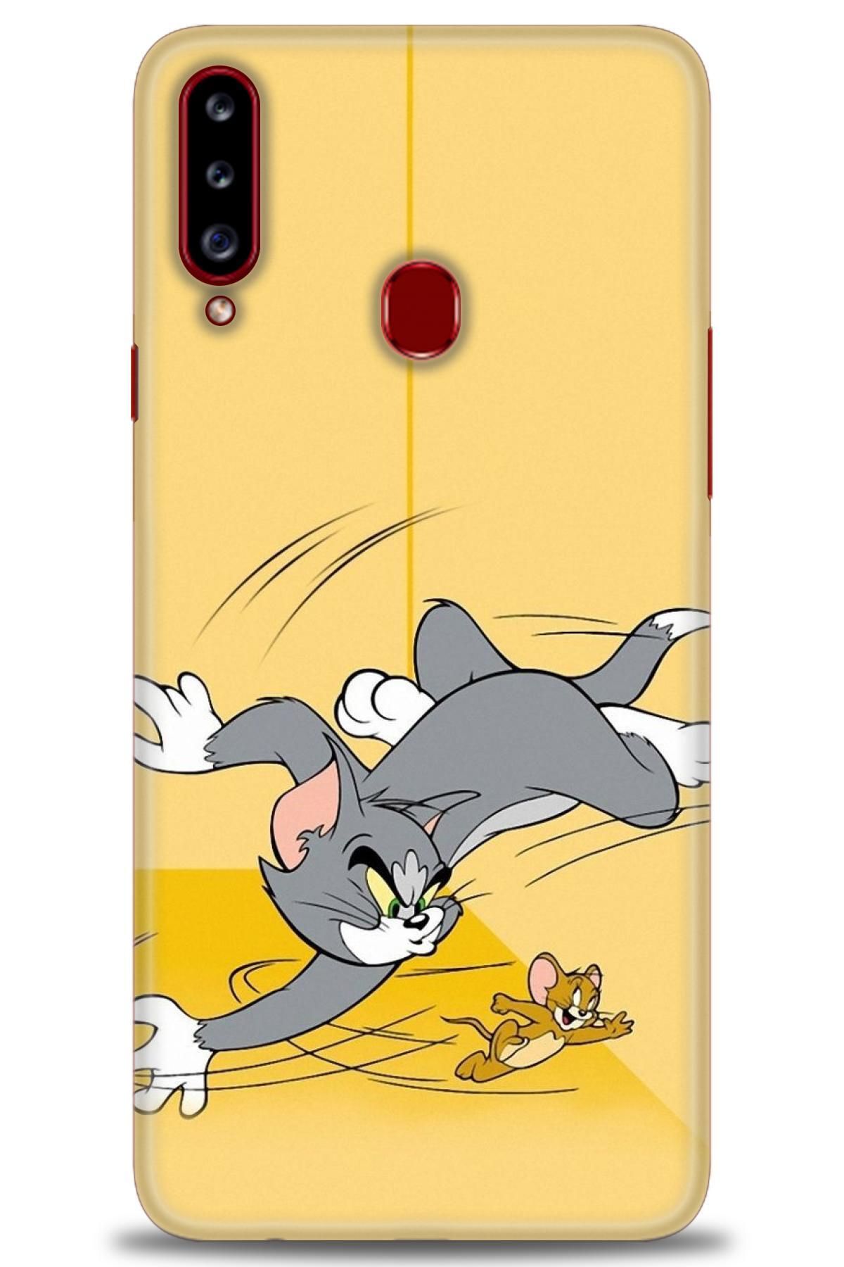 CooperTech Samsung Galaxy A20S İle Uyumlu HD Baskılı Desenli Silikon Kılıf - 584