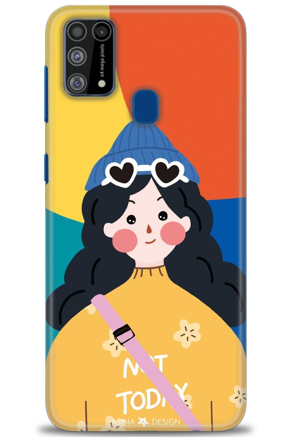 CooperTech Samsung Galaxy M31 İle Uyumlu HD Baskılı Desenli Silikon Kılıf - 791