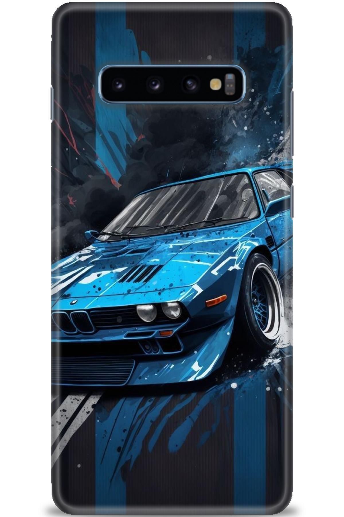 CooperTech Samsung Galaxy S10 Plus İle Uyumlu HD Baskılı Desenli Silikon Kılıf - 241