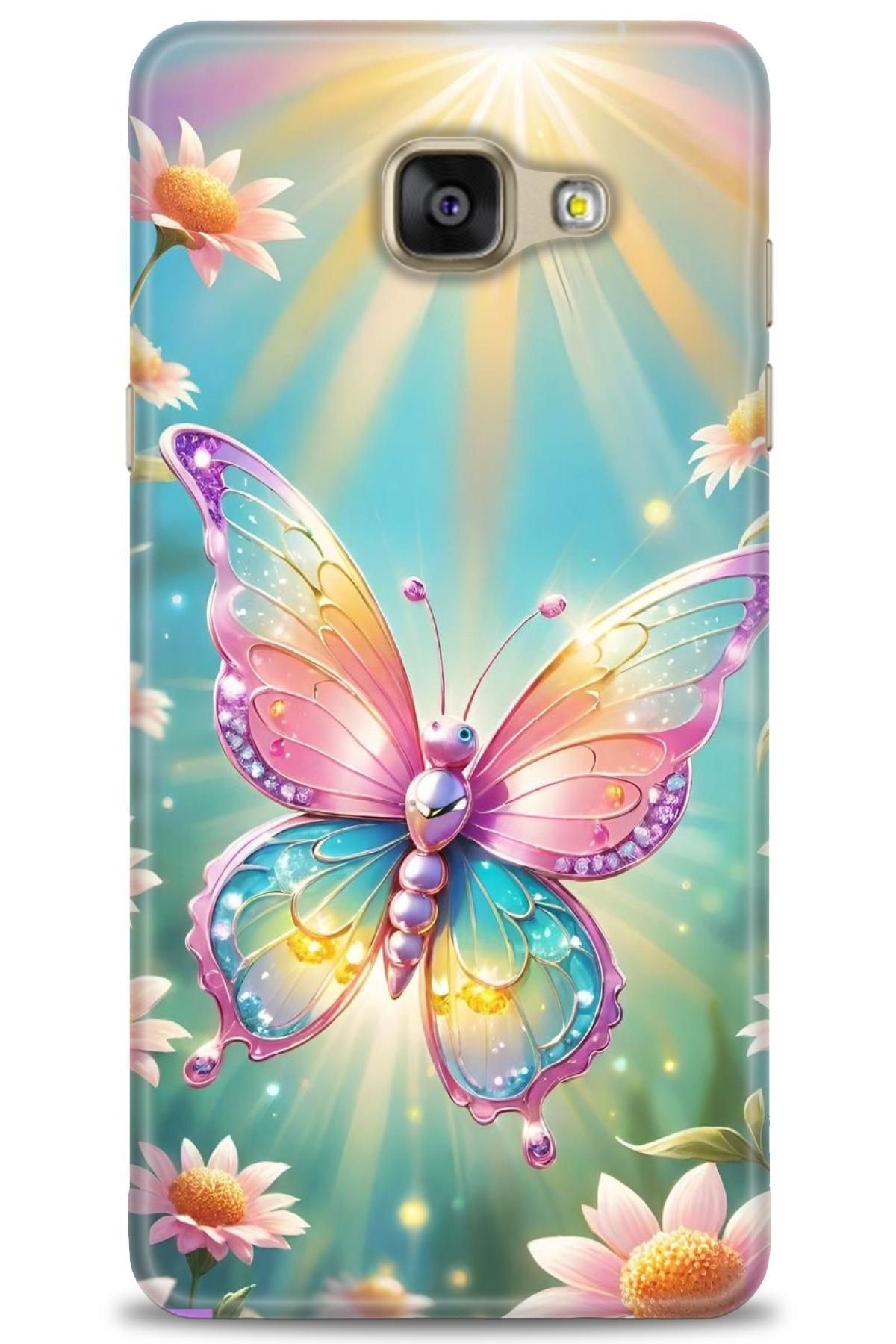 CooperTech Samsung Galaxy A3 2016 İle Uyumlu HD Baskılı Desenli Silikon Kılıf - 188