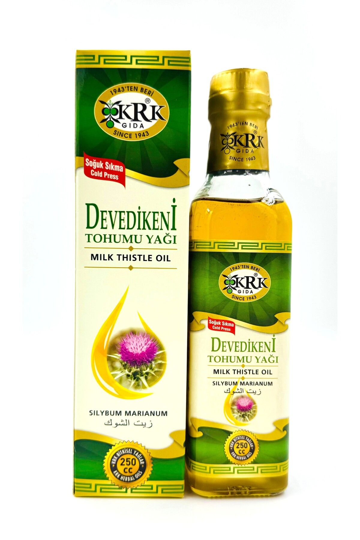 Krk Gıda DEVE DİKEN TOHUMU YAĞI 250CC KRK GIDA