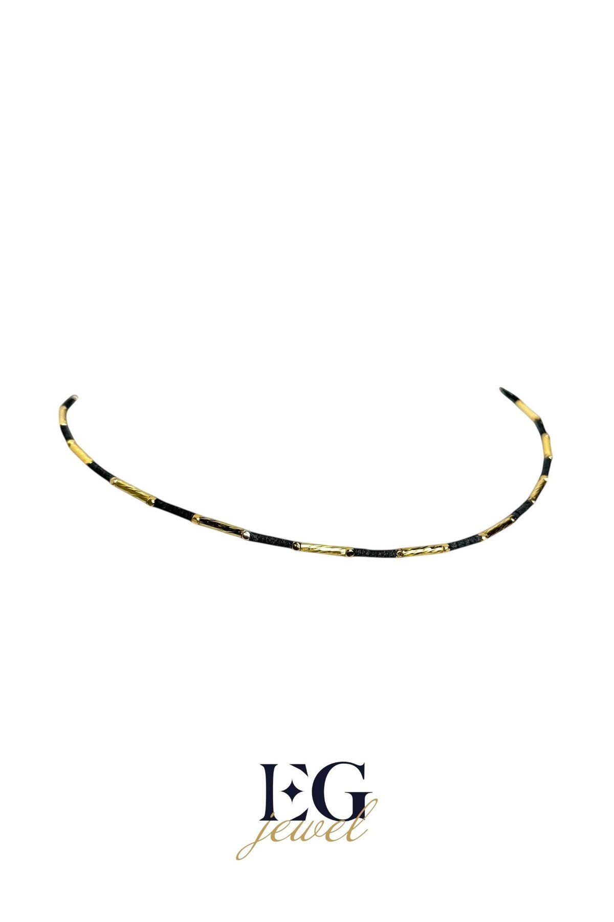 EG Jewels Atelier Aqua Serisi Granit Siyah Kolye