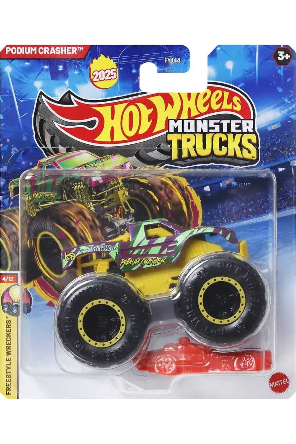 HOT WHEELS Monster Trucks 2025 Podium Crasher