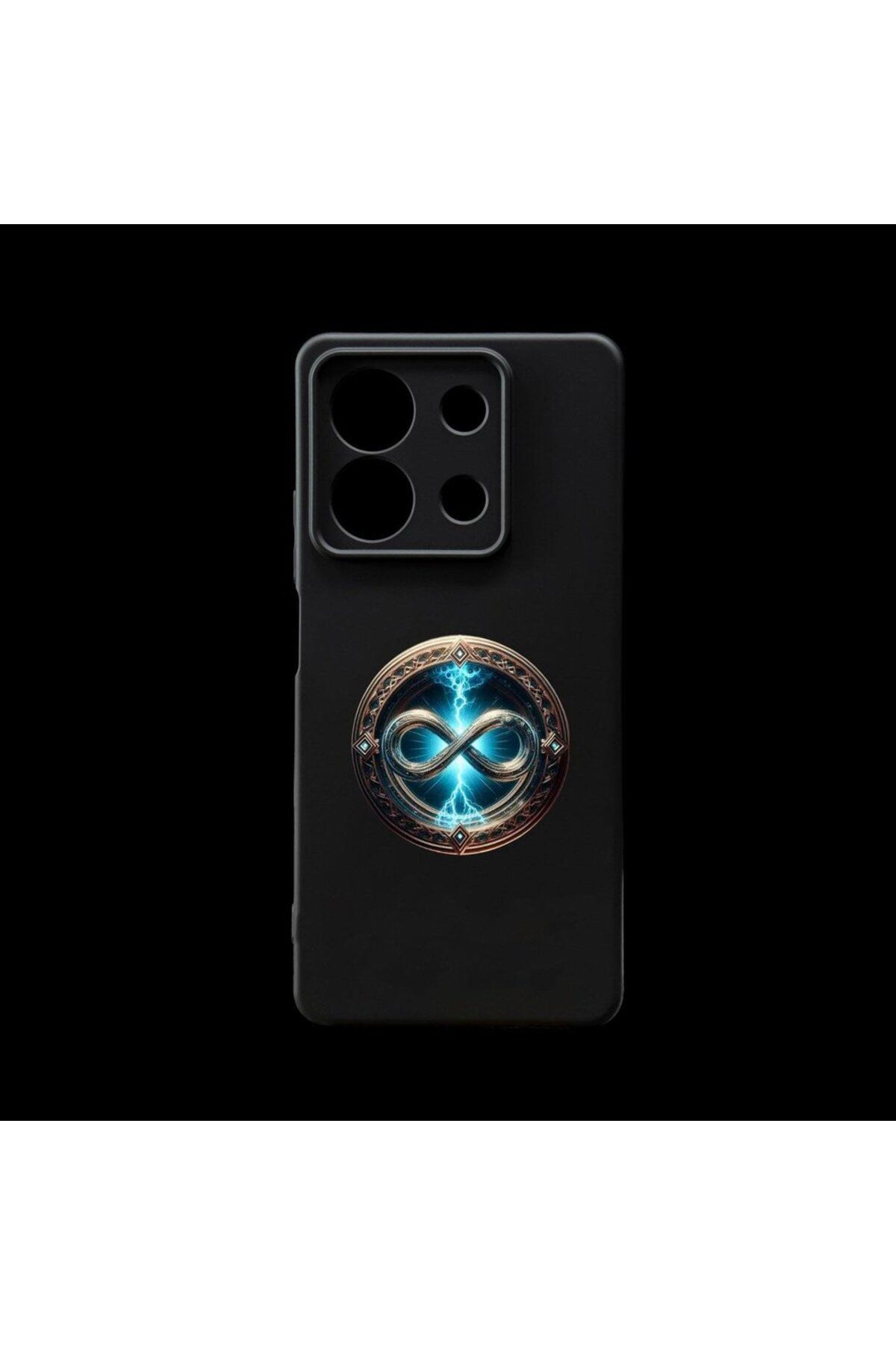 Case&Case Redmi Mİ 11 Uyumlu Sonsuzluk Simgeli Kapartmalı Lansman Kılıf