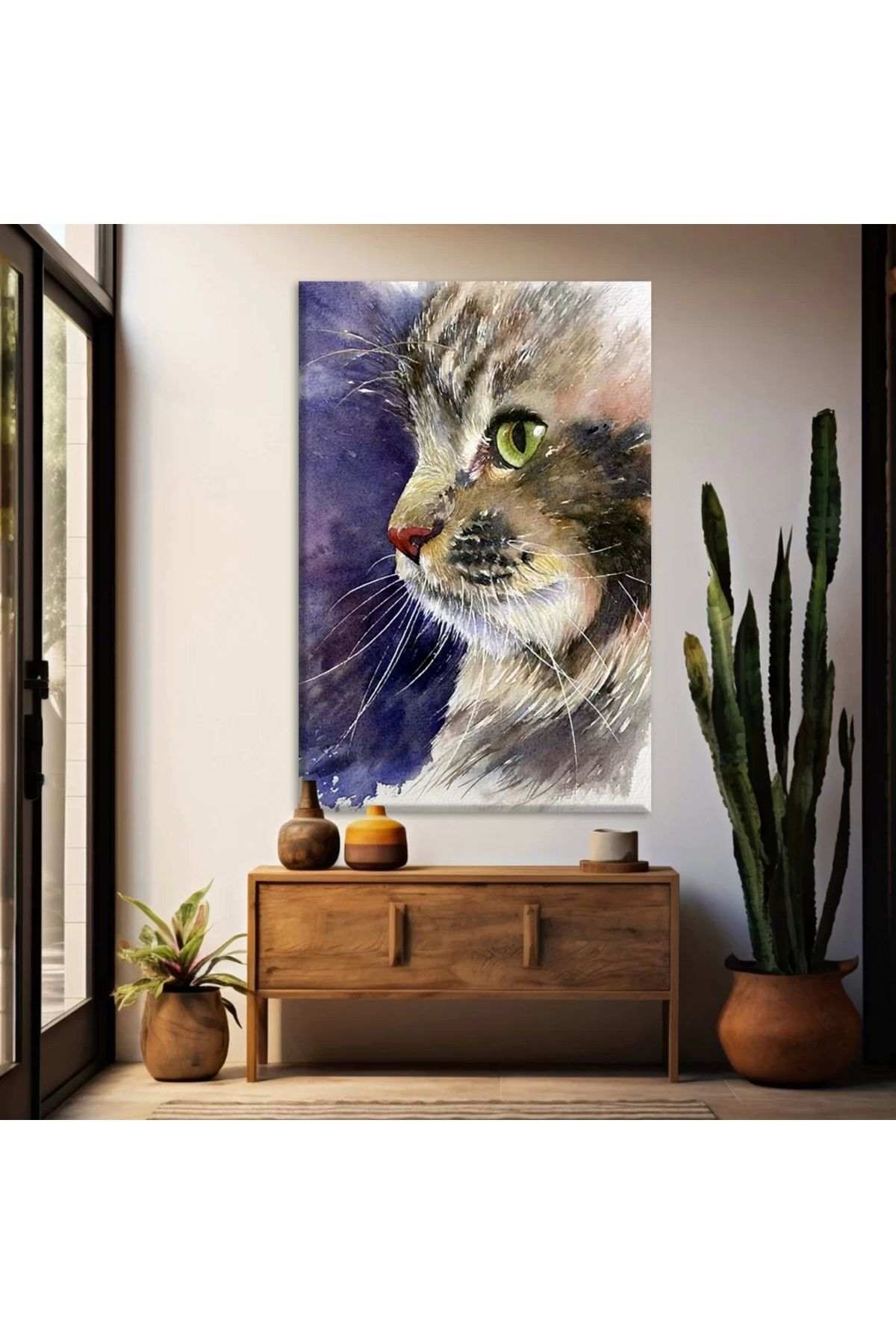 VOGLOO Kedi Kanvas Tablo