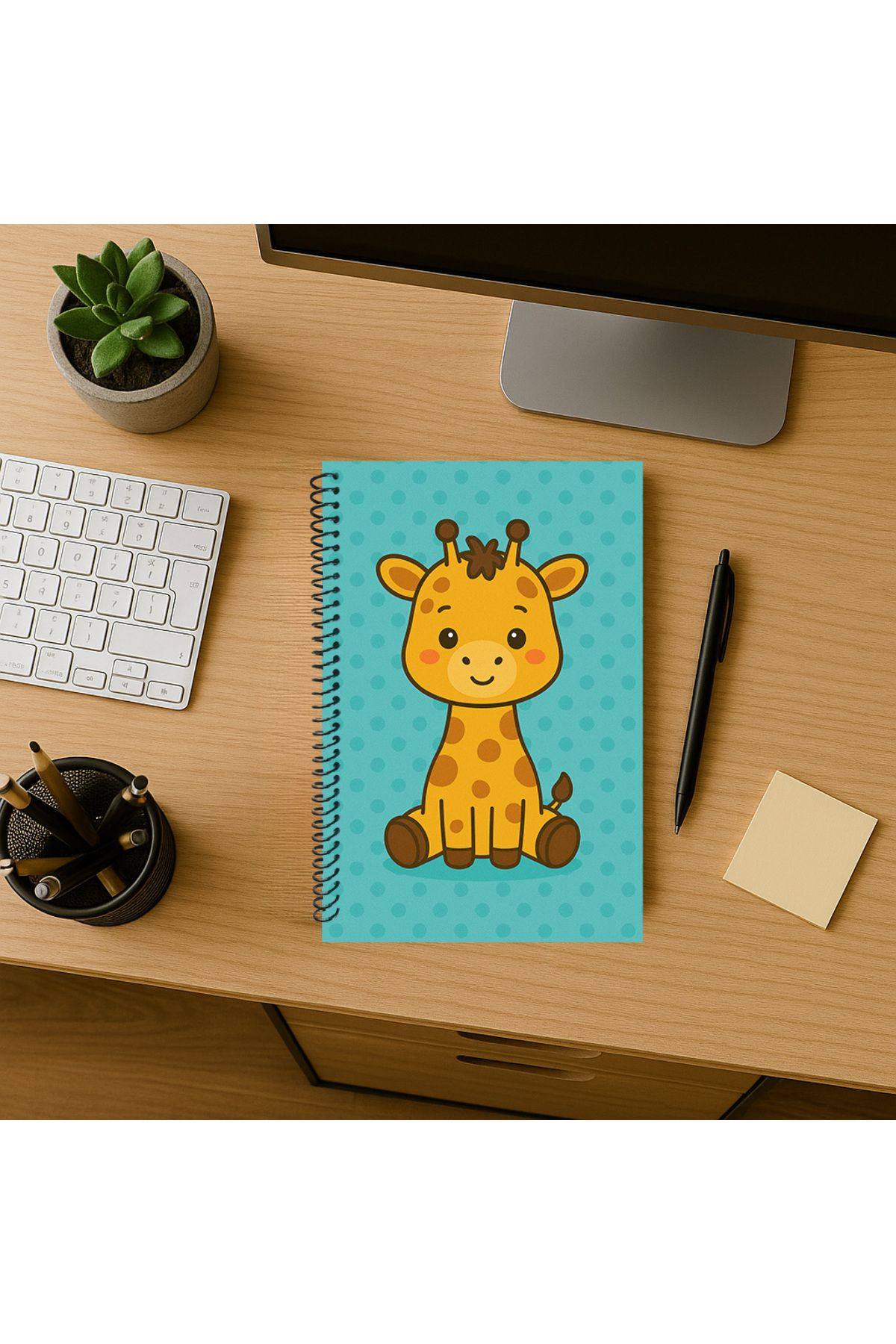 Notique Sevimli Hayvanlar A5 Çizgisiz Defter