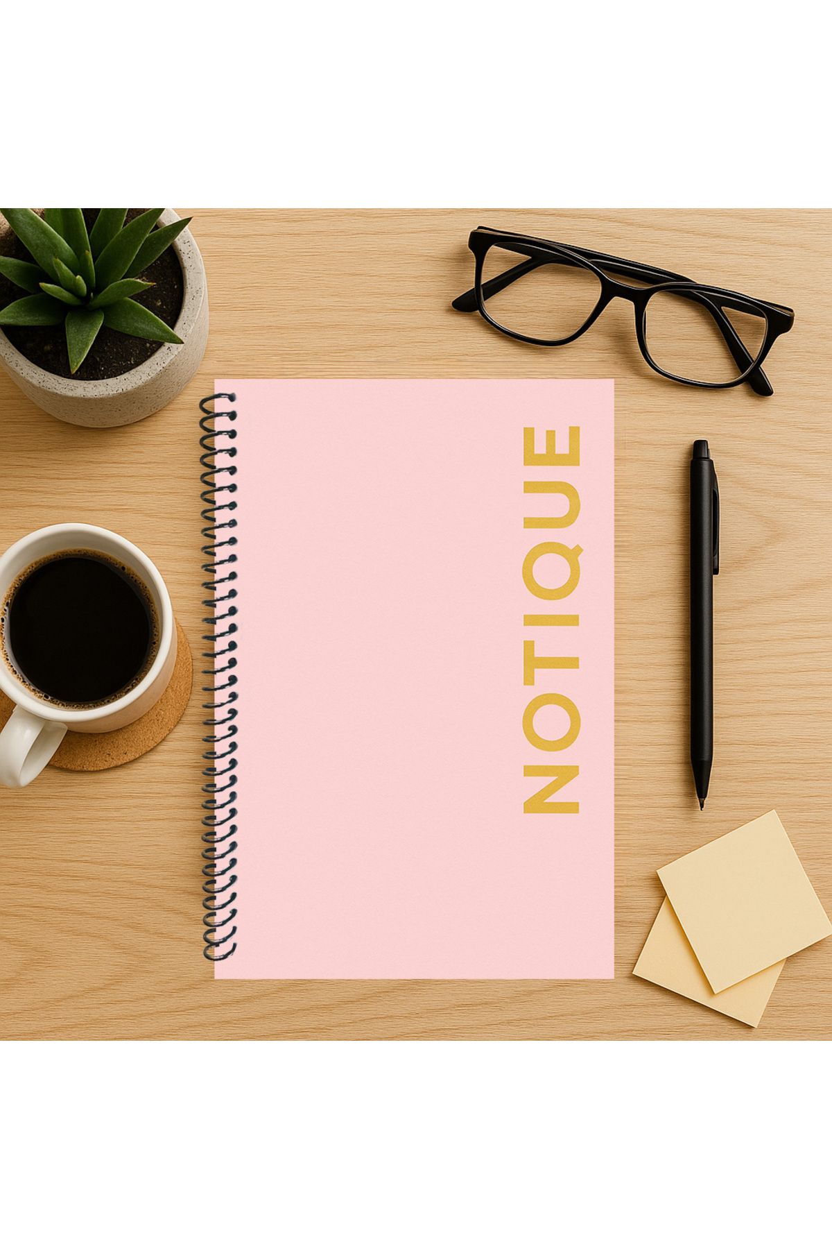 Notique Pastel Serisi A5 Çizgisiz Defter