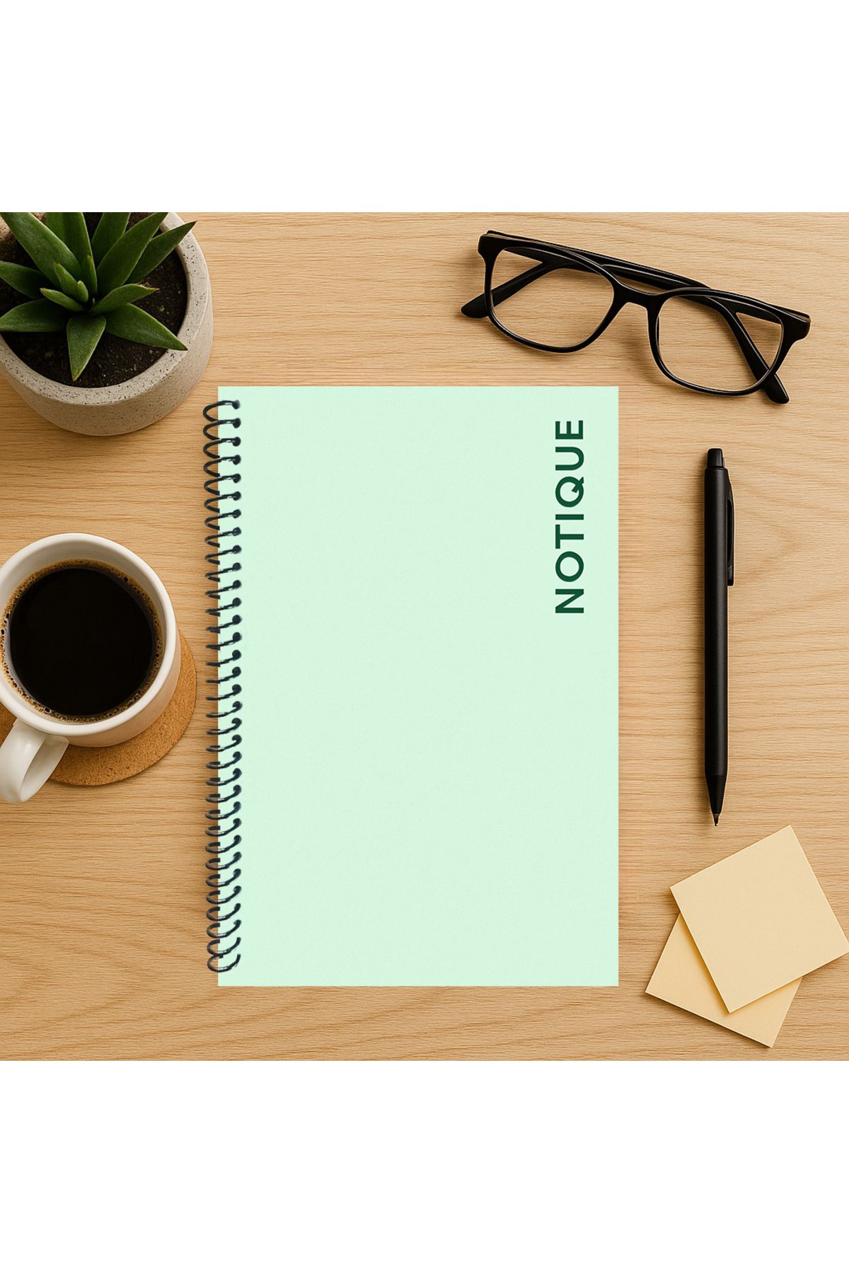 Notique Pastel Serisi A5 Çizgisiz Defter