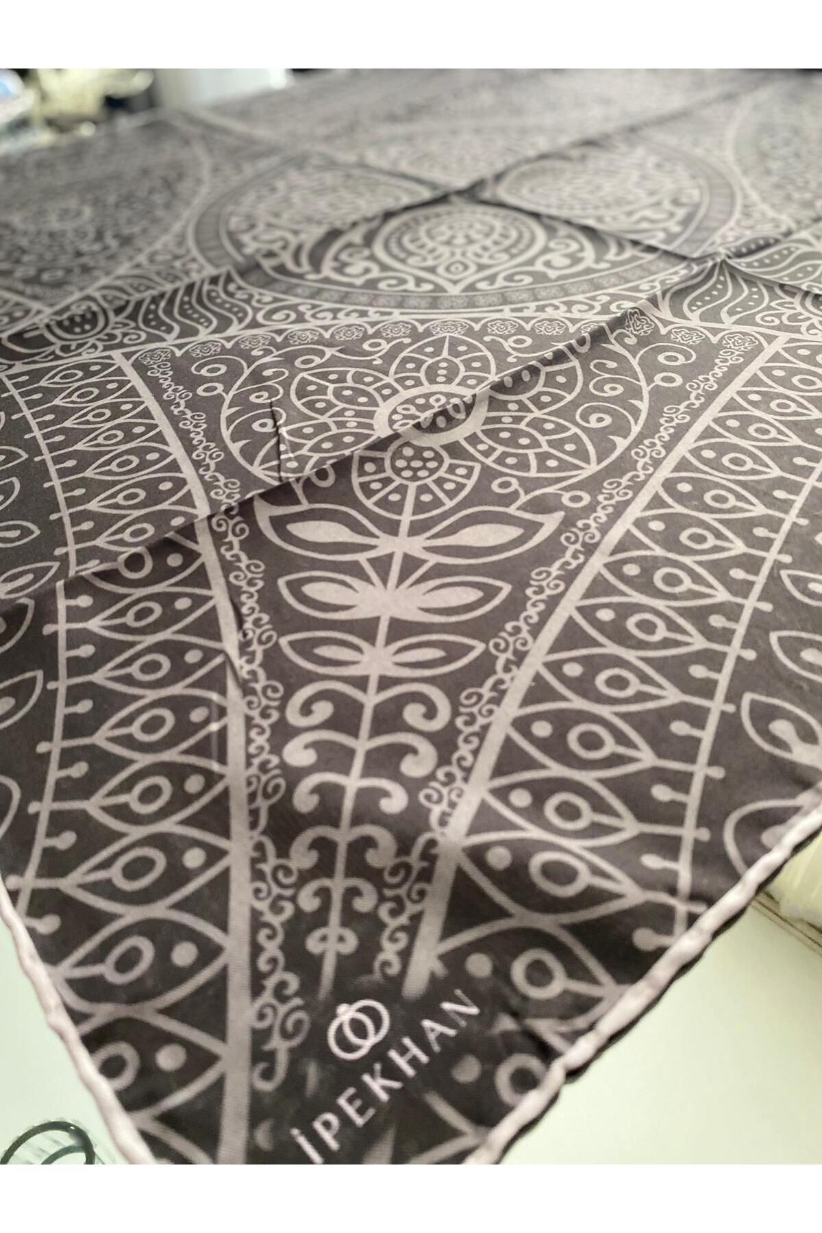 İpekhan desenli soft eşarp
